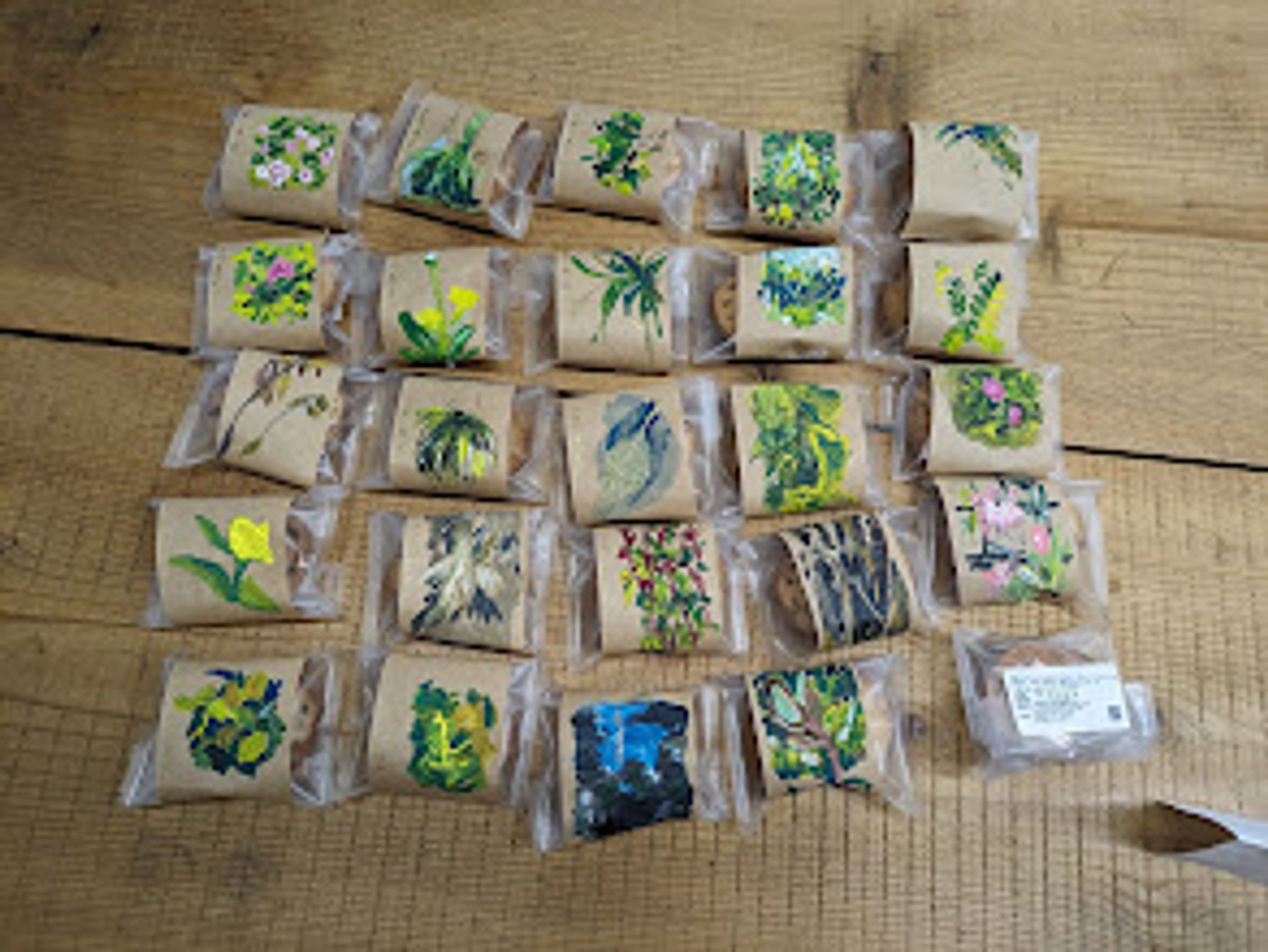 【個展施策】描きおろしつきクッキー-1