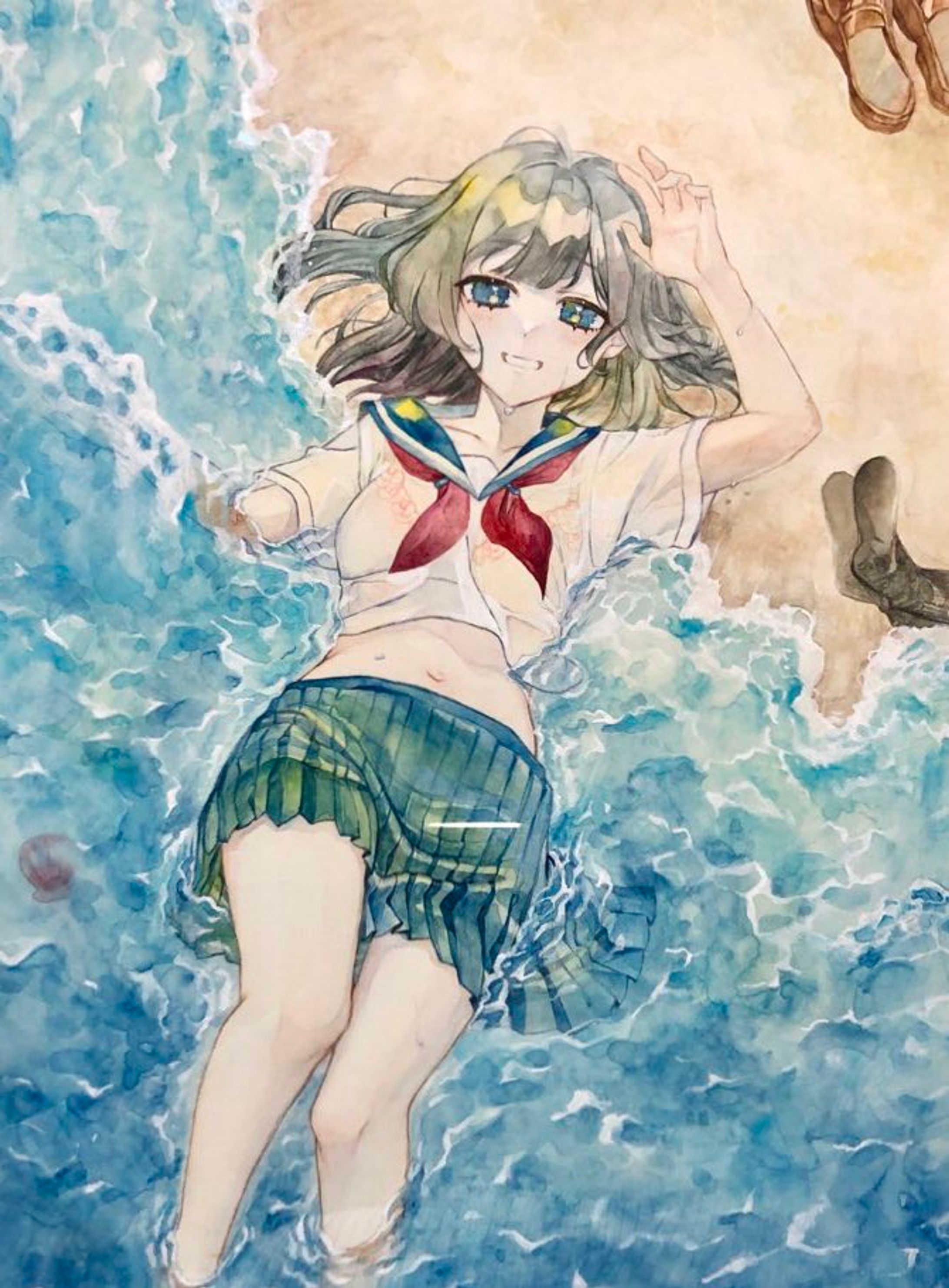 波打ち際-1