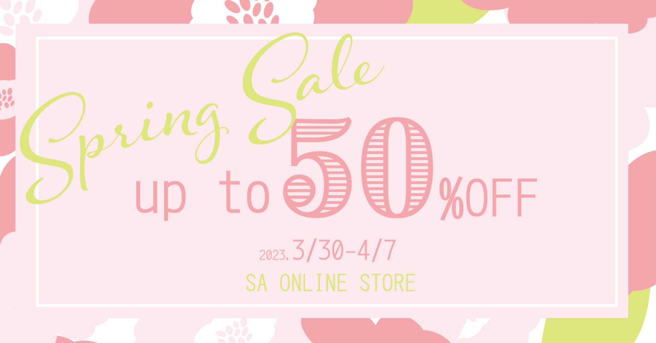 Spring　Sale-1