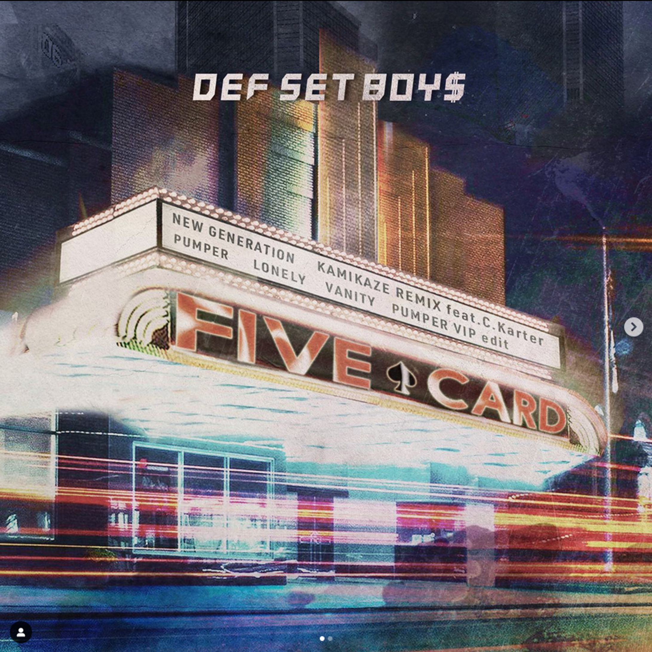 DEF SET BOYS - FIVE CARD-1