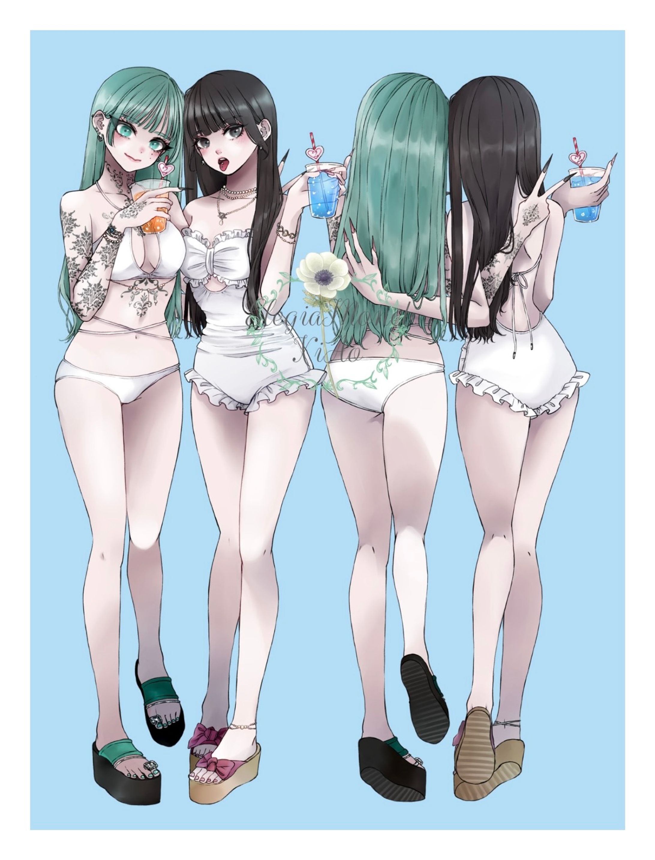【イラスト】Elegia Monet | XiAo-1