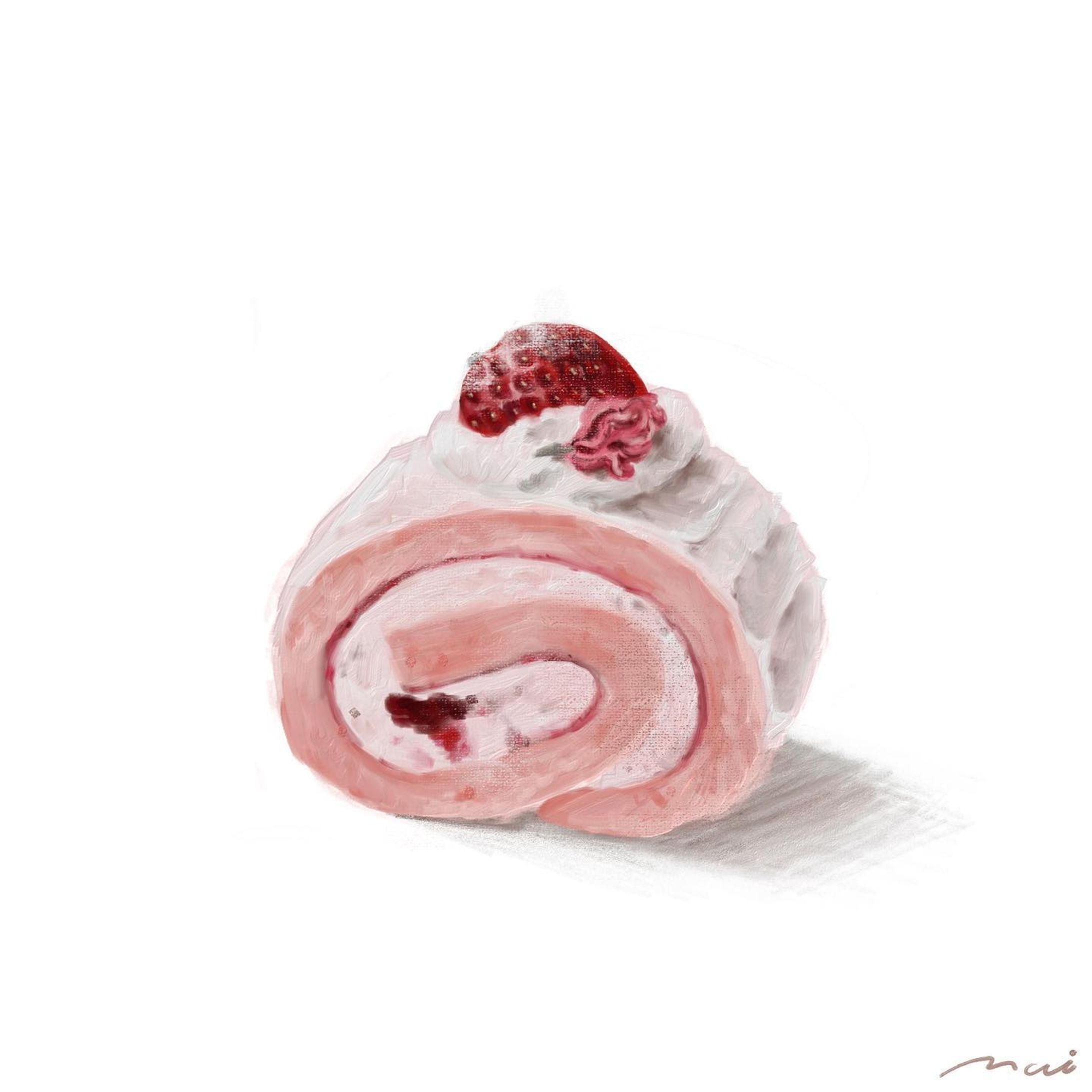 🍓×🌸×🧁

#art #illustration #yummyfood #foodart #painting #ipad #food #foodillustration #sketch #イラスト #食べ物イラスト #フードイラスト #絵 #スケッチ #甘いもの好き #일러스트 #그림 #디저트 #스케치 #mai_foodart
#ロールケーキ #タカキベーカリー #いちごケーキ #春スイーツ #rollcake #takakibakery  #strawberrycake #롤케이크-1
