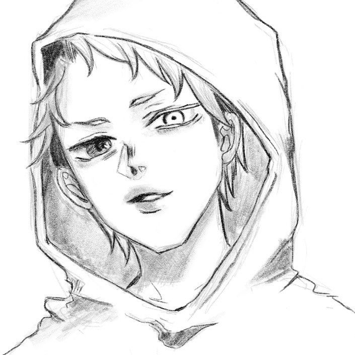 専用　手描きイラスト　オリジナル　和装男子　ドローイング ちっちゃくなっちゃった！第2弾 #創作男子 #創作男子イラスト