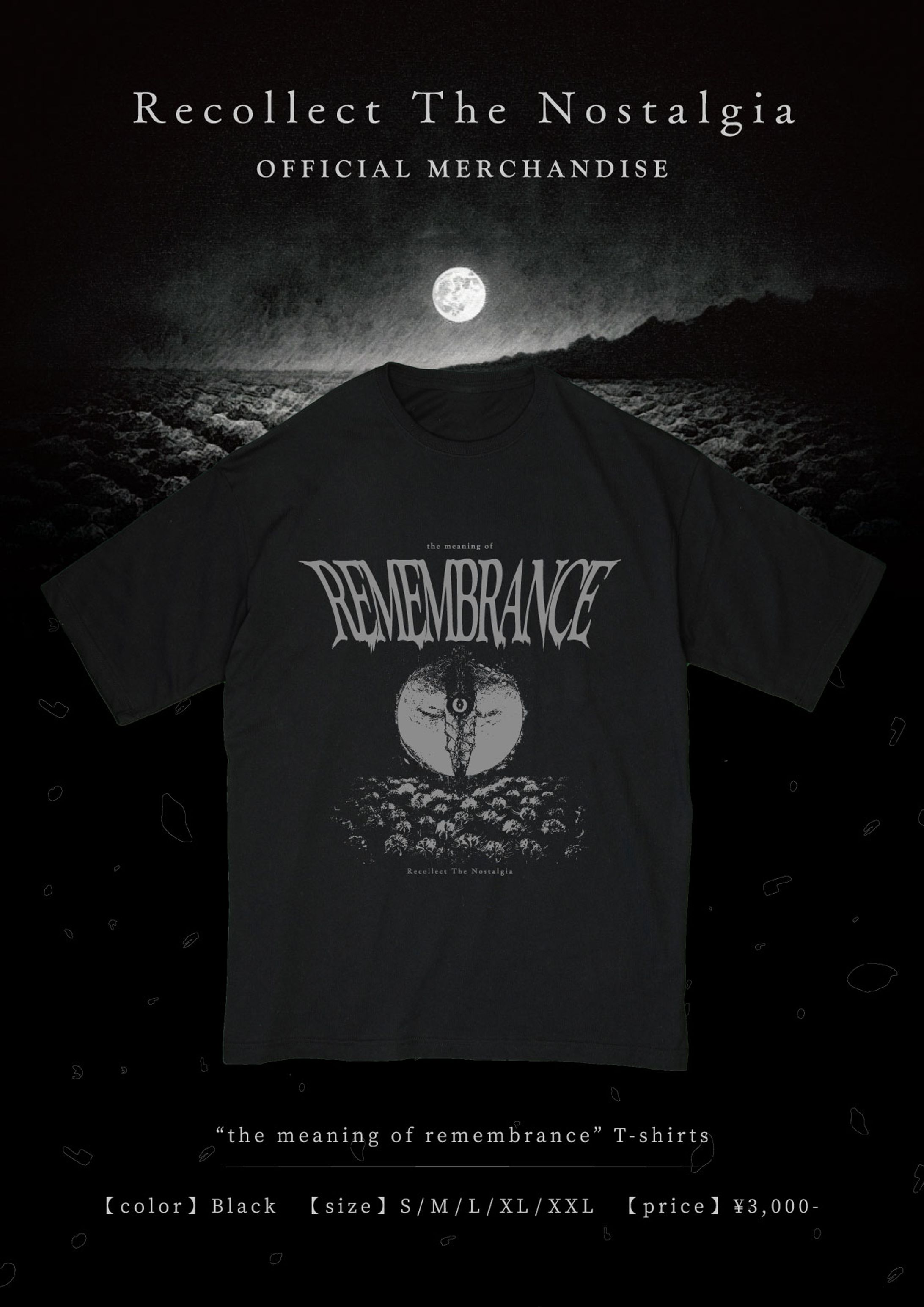 【Merchandise】"the meaning of remembrance" T-shirts-1