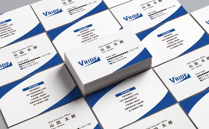名刺 【V RIDE様】