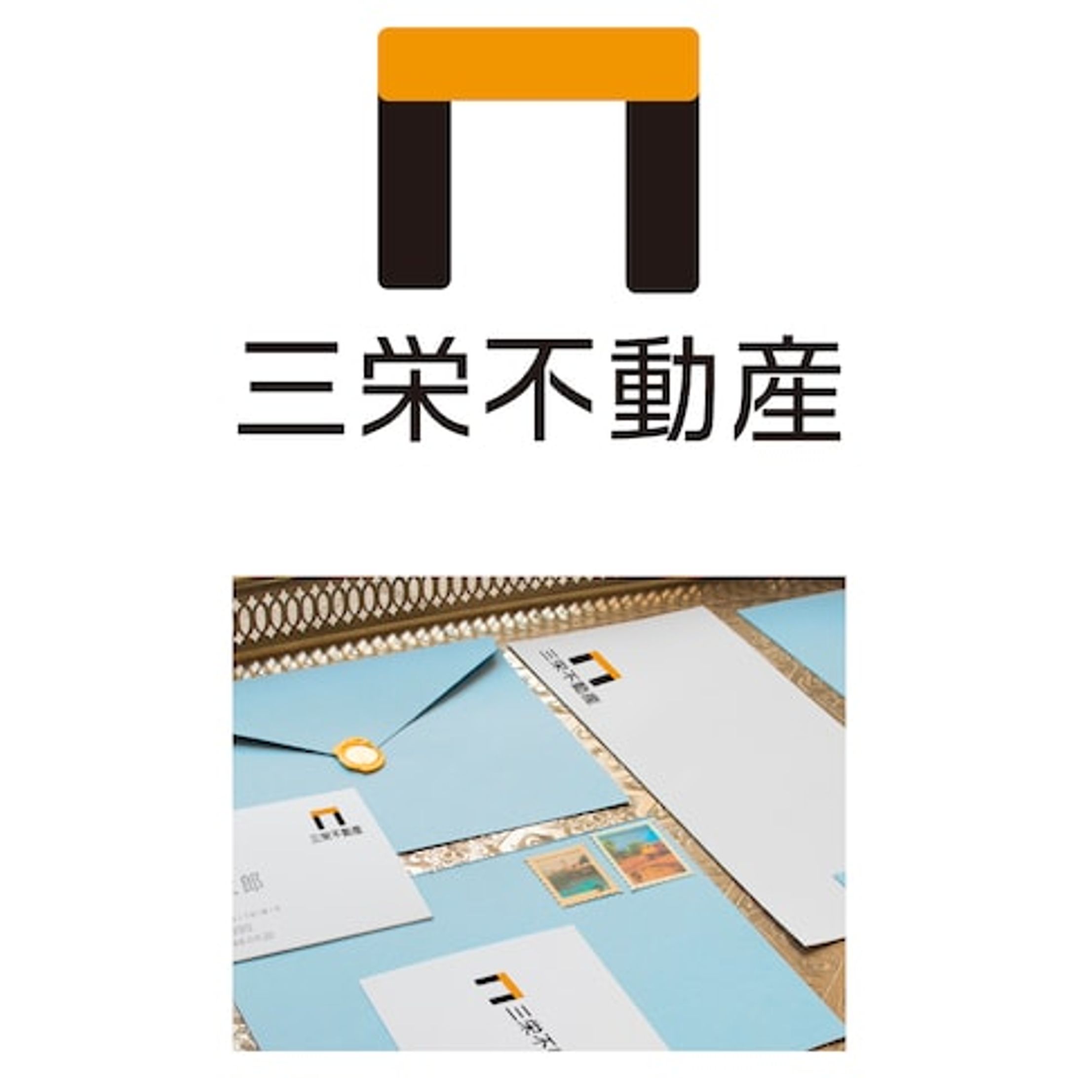 不動産屋さんのロゴデザイン-1