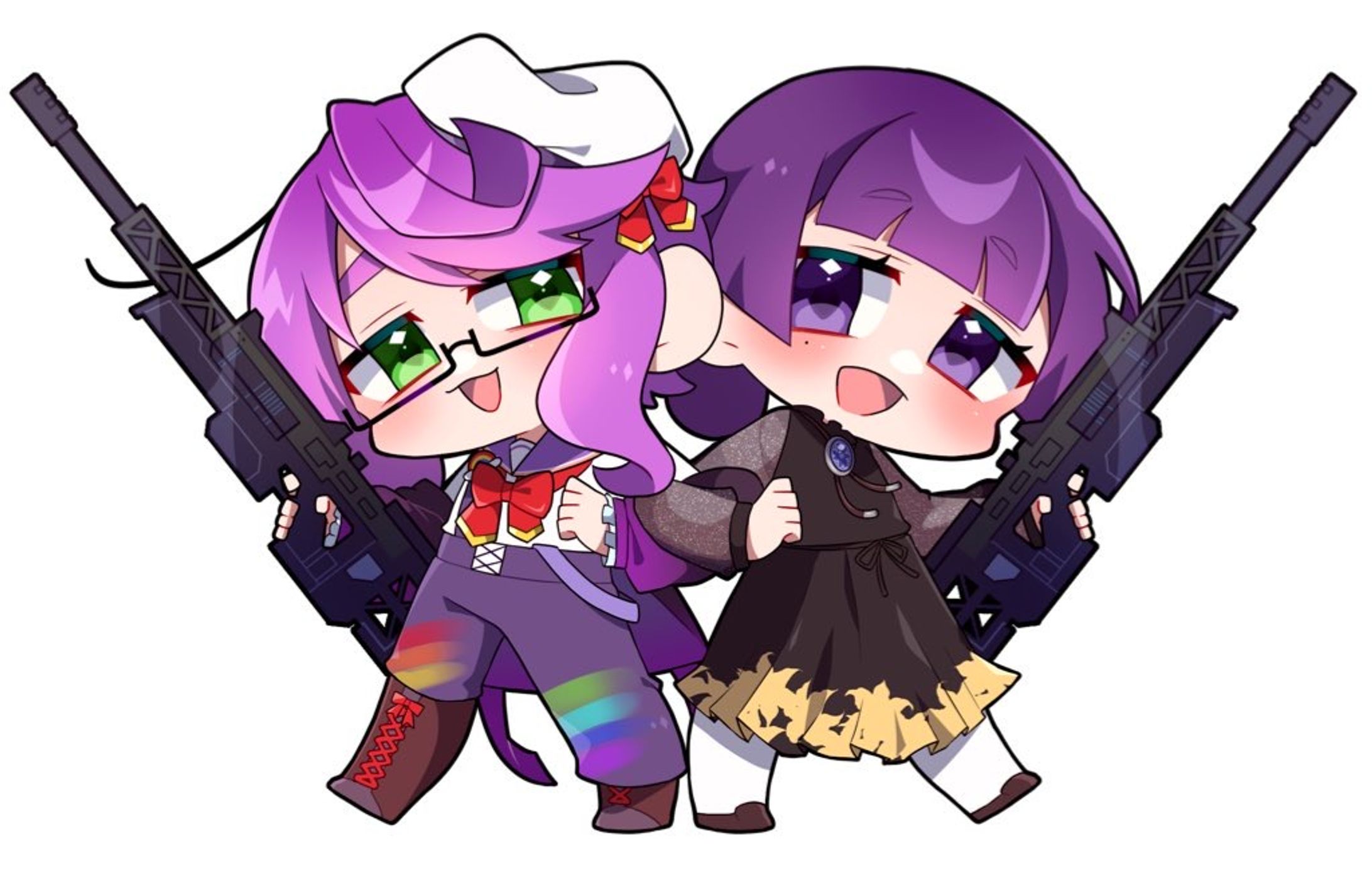 代理キャラクターデフォルメイラスト-1