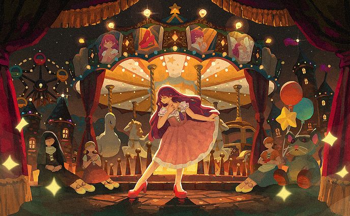 イラスト、miko_art