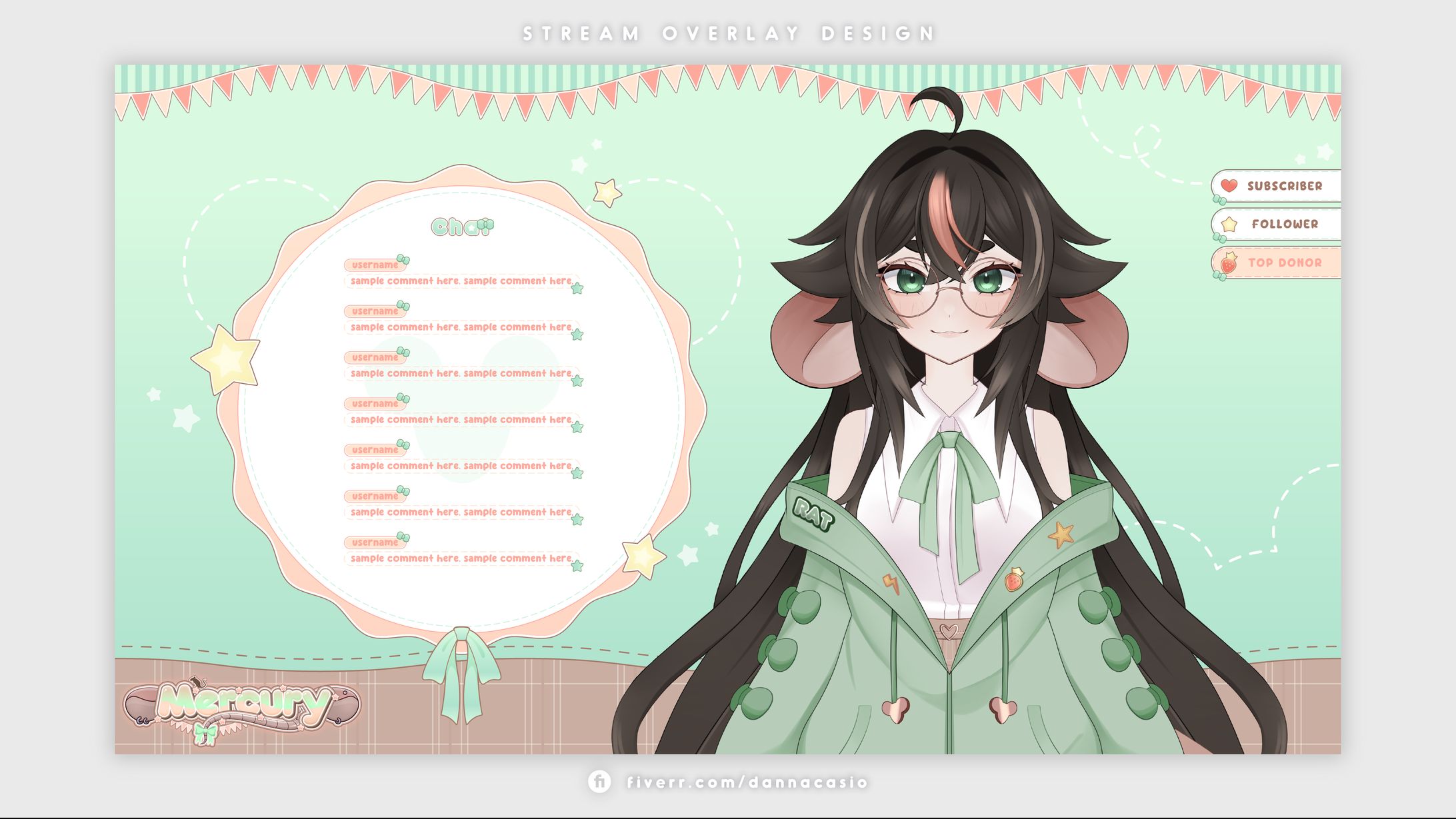 Stream Overlay [mercury]-1