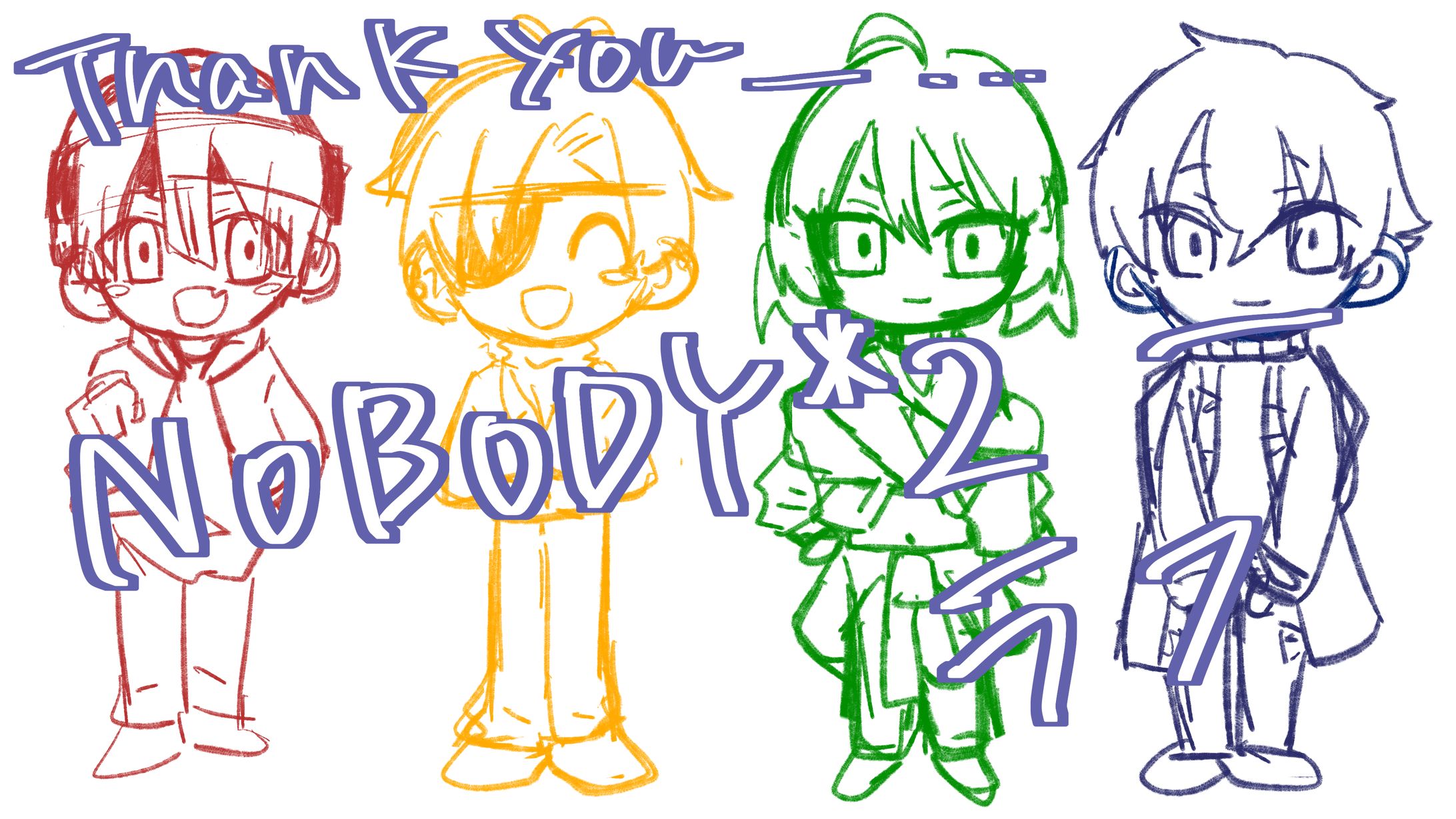 nobody*2 ミニキャララフ画-1