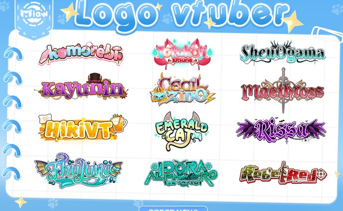 Vtuber Logo Commission Work