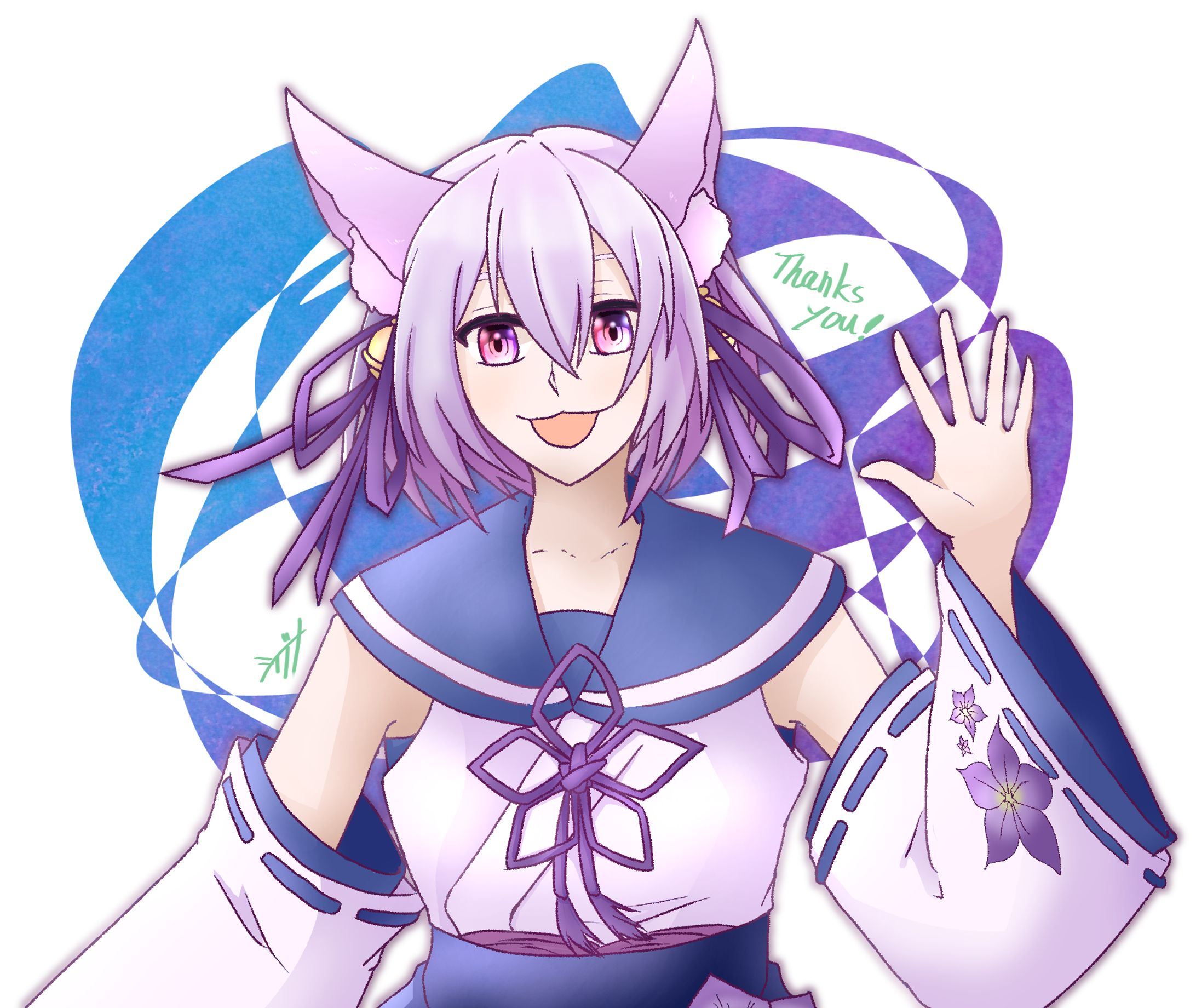 【Twitterフォロワー様200人記念プレゼントイラスト】-1