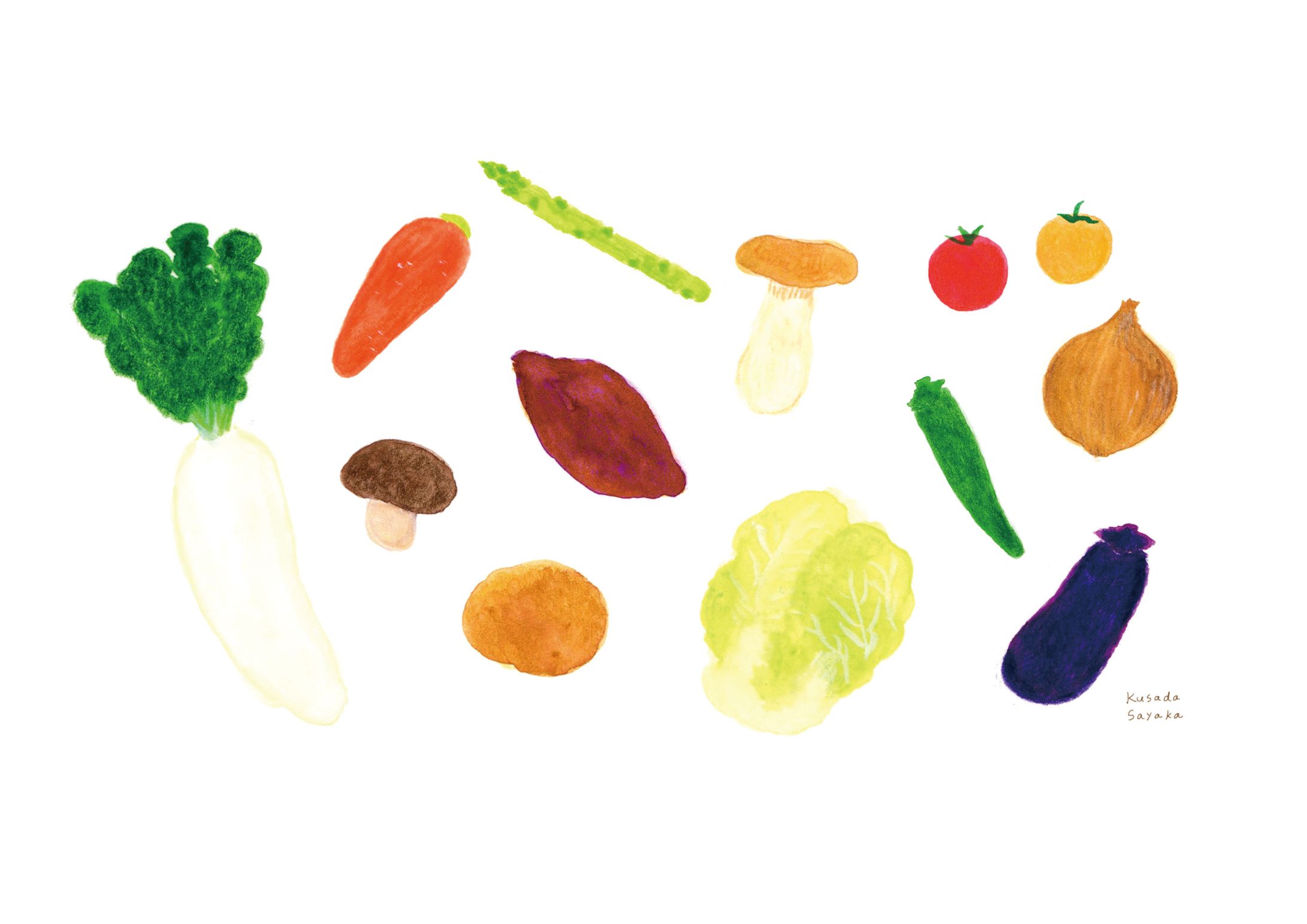 わたしのすきなおやさい-1