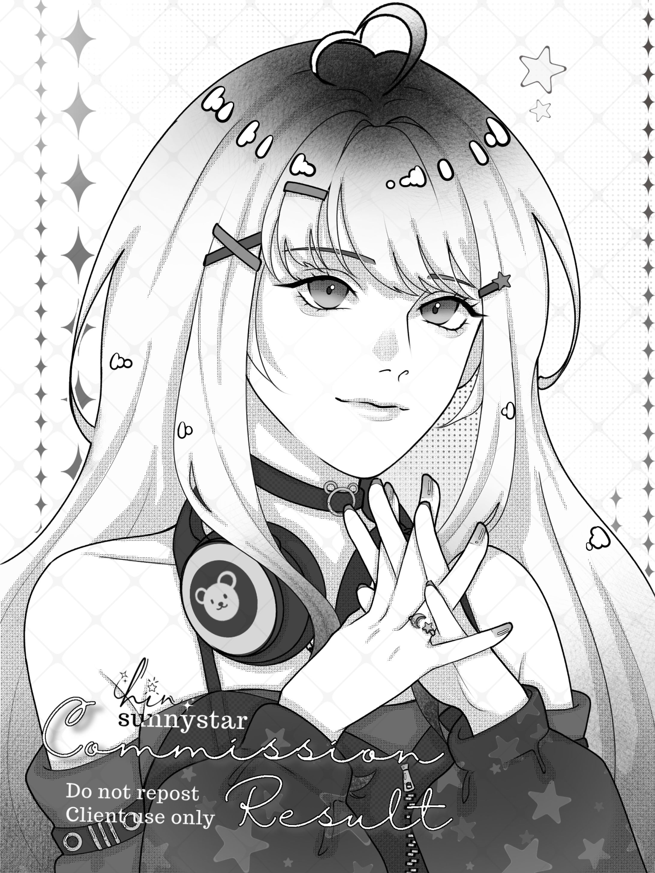 Suprise me! Manga / BnW Illustration -1