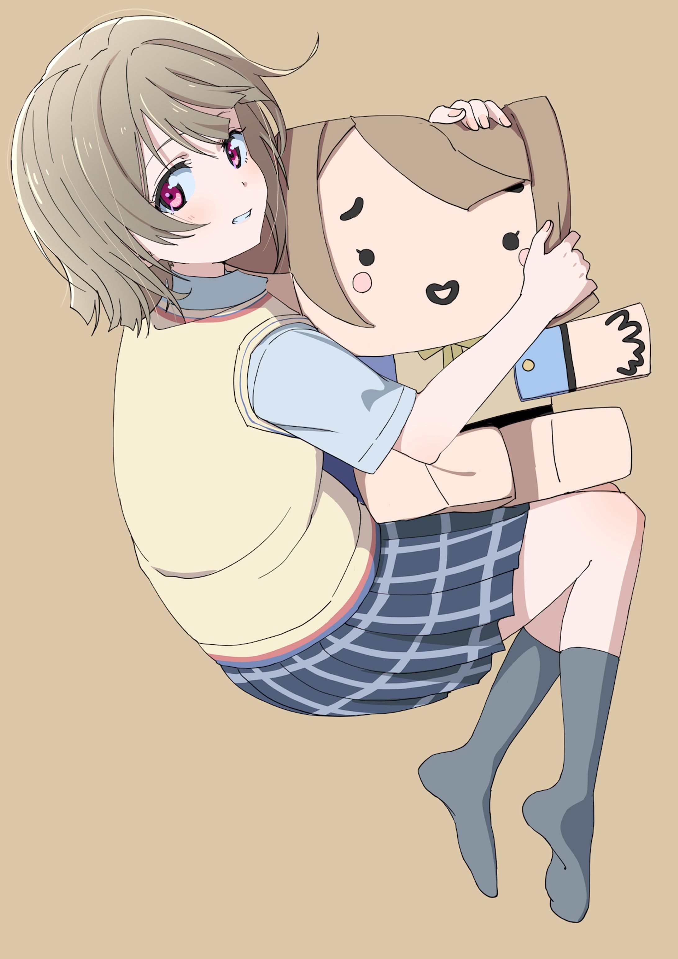 巨大かすみんボックスぬいぐるみ-1