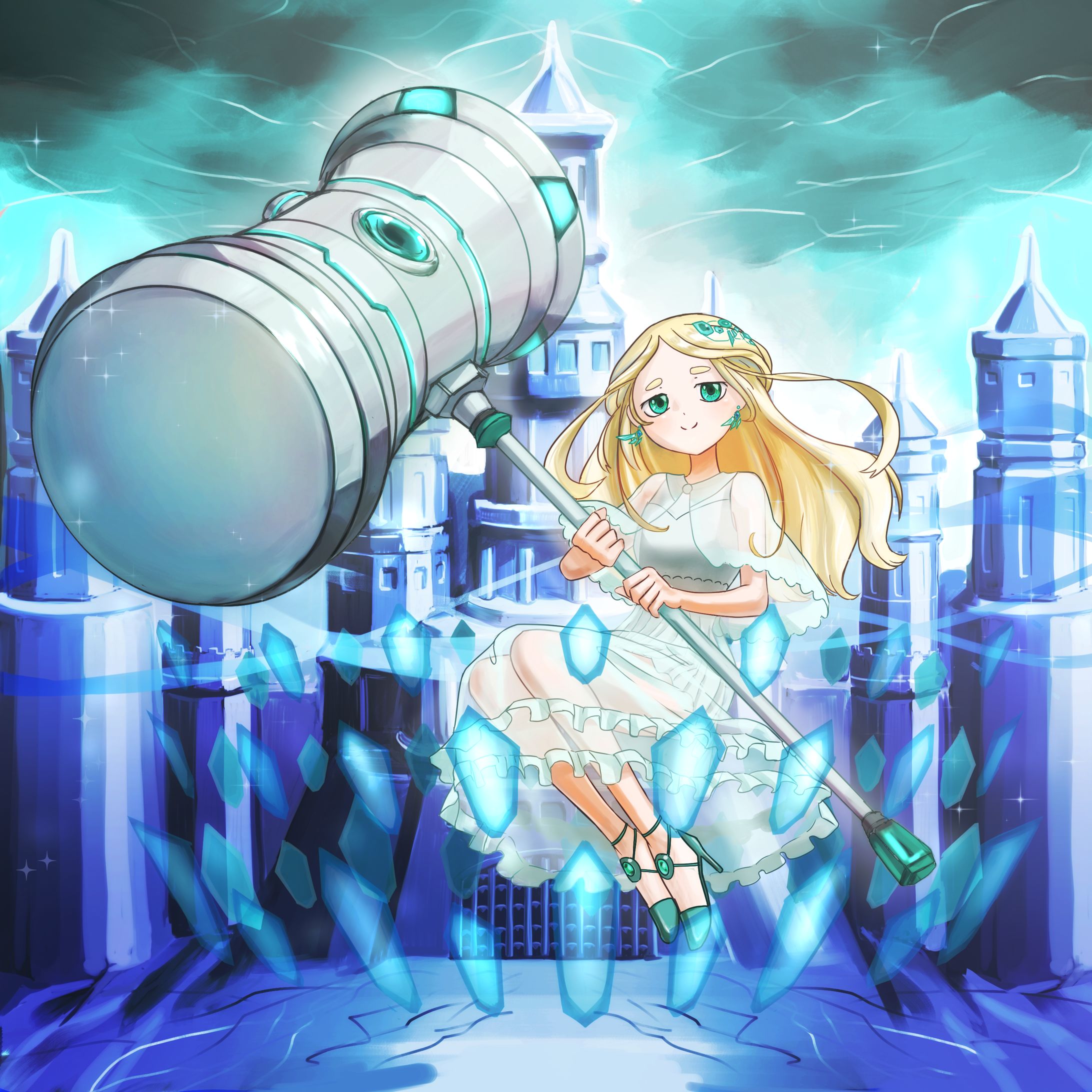 【オリジナル】マヤと魔法のステッキ-1