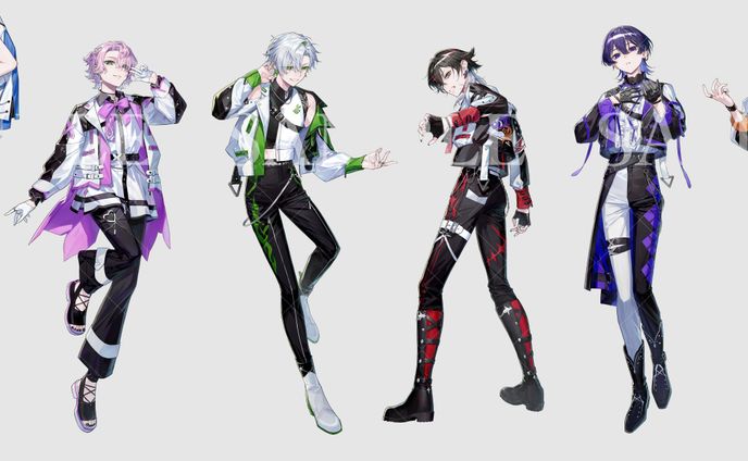 クロノヴァ　「VOLT-EX」楽曲MV用イラスト