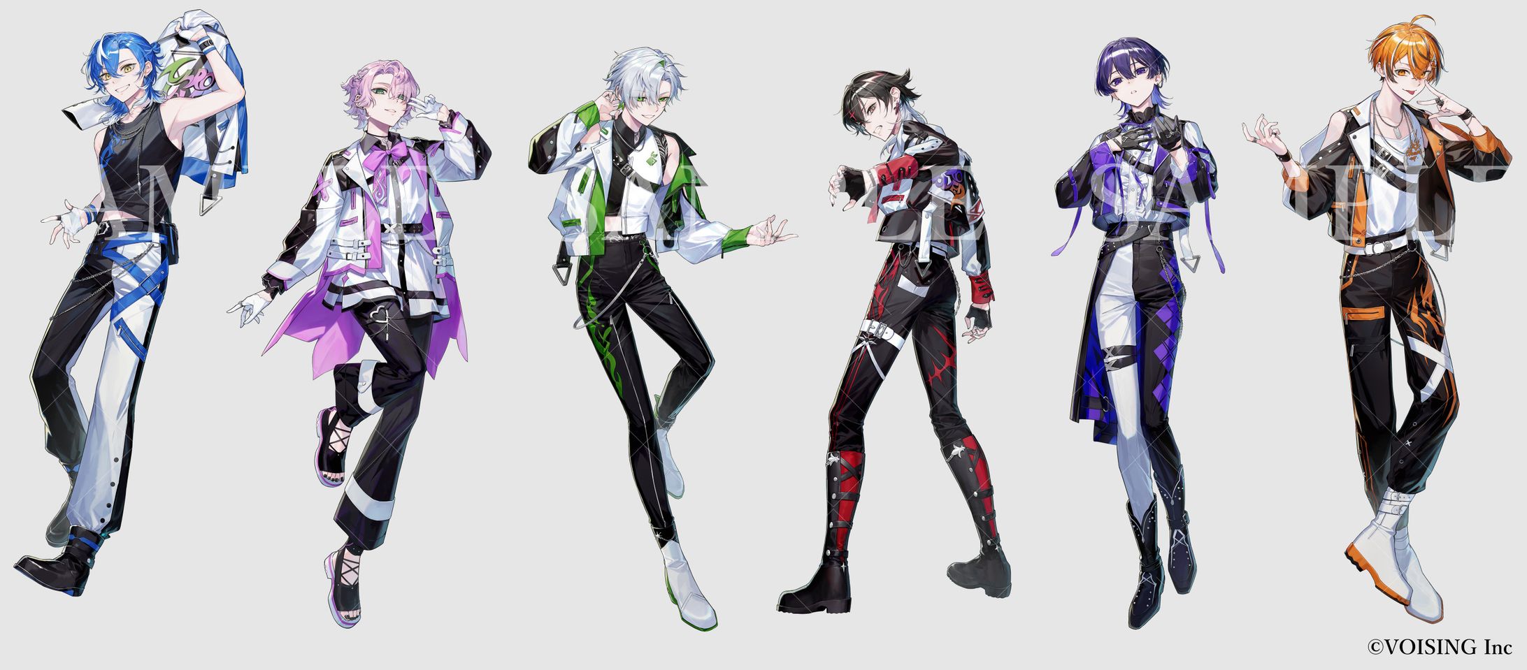 クロノヴァ　「VOLT-EX」楽曲MV用イラスト-1