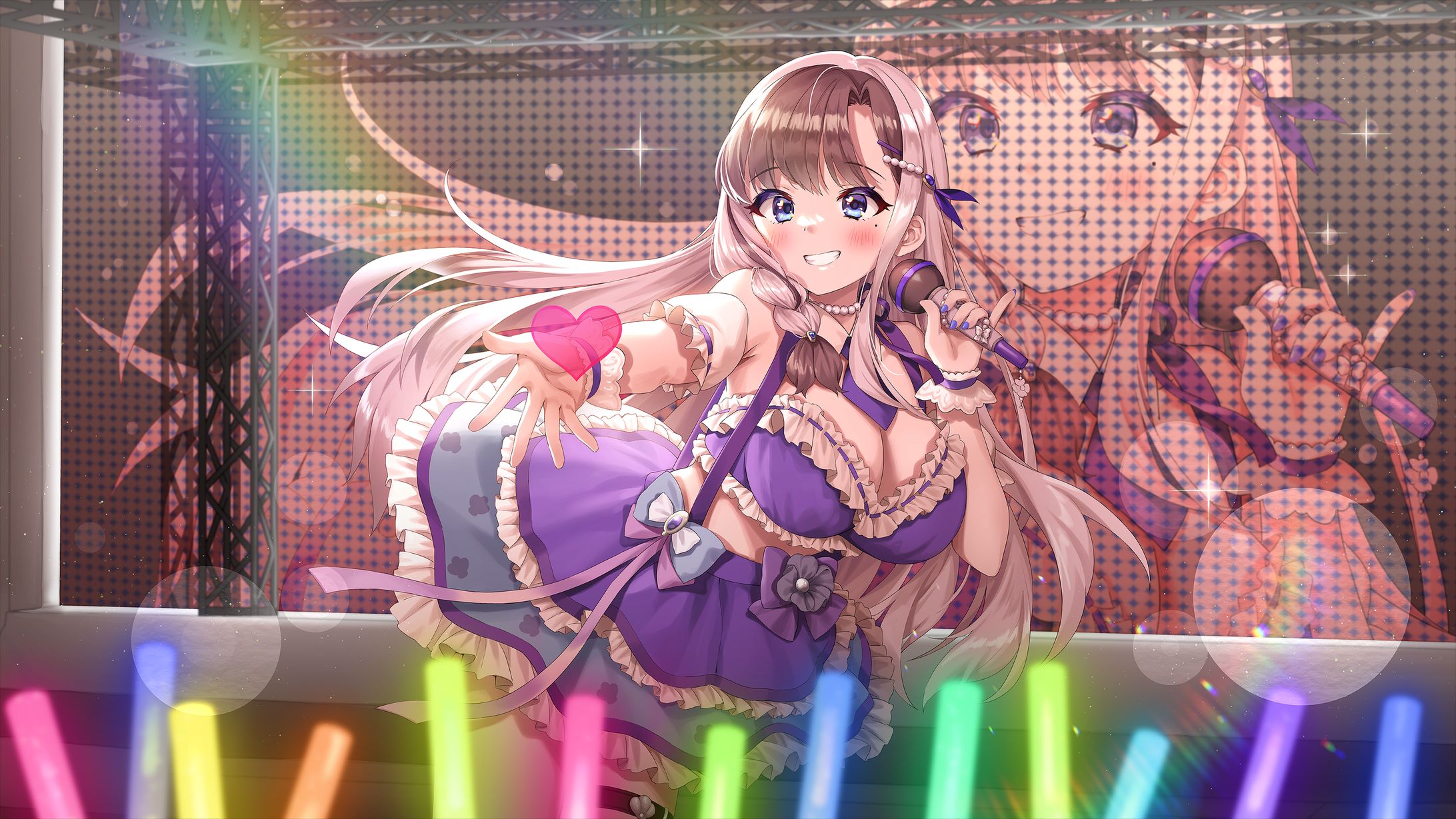 「V-llage」あざらしハプ「私、アイドル宣言」カバーイラスト-1