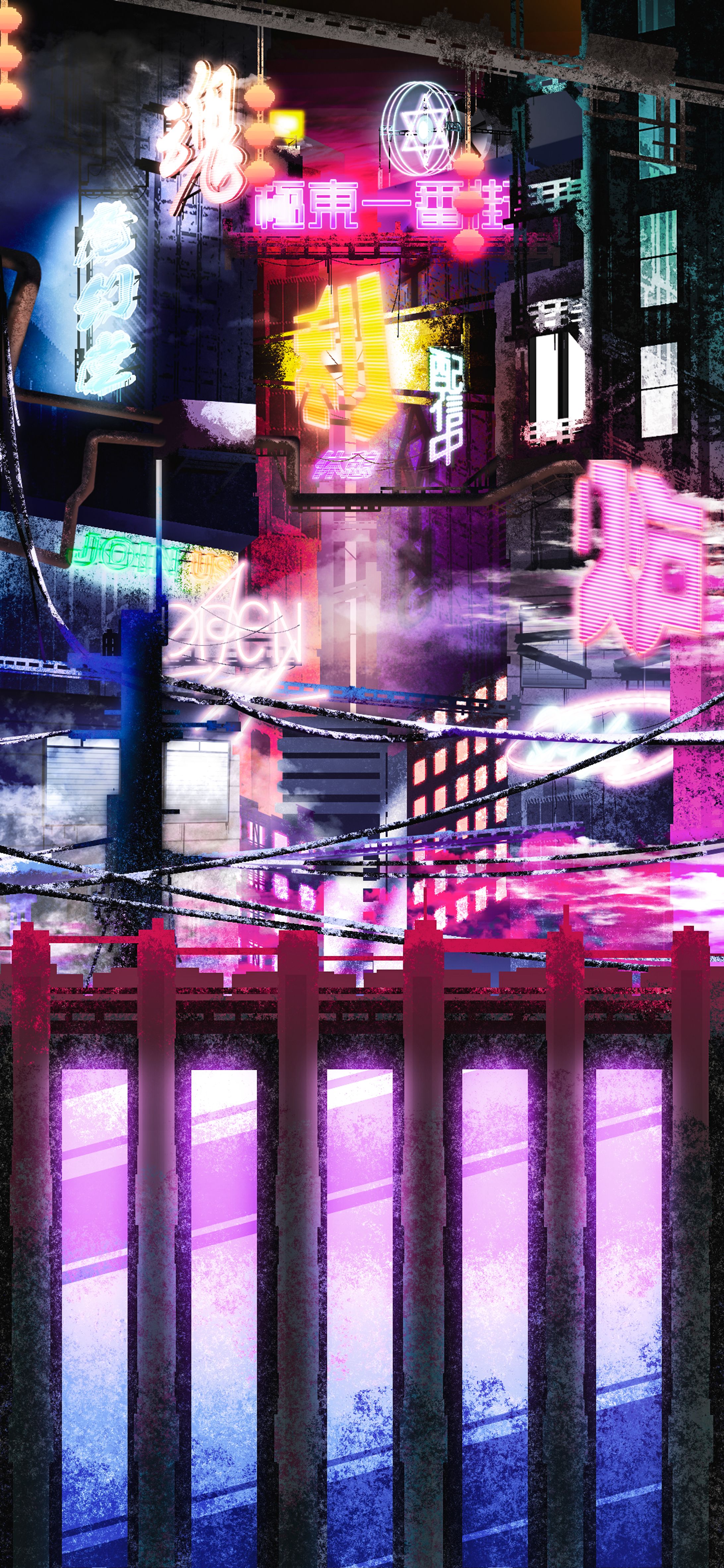 Vtuber配信背景イラスト-1