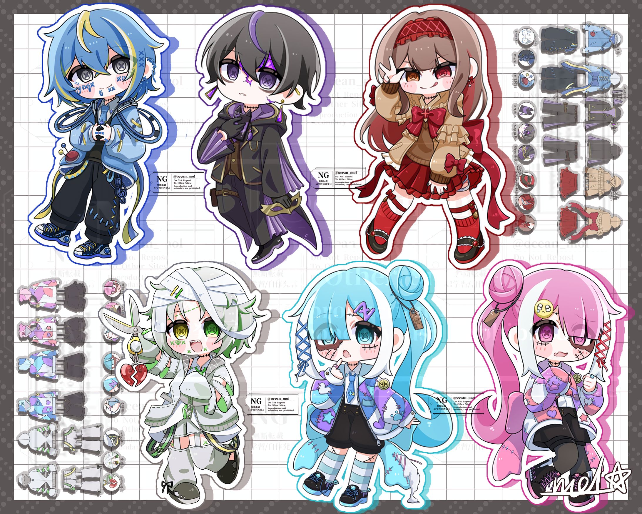 ☆愛咲園キャラデザイン-1