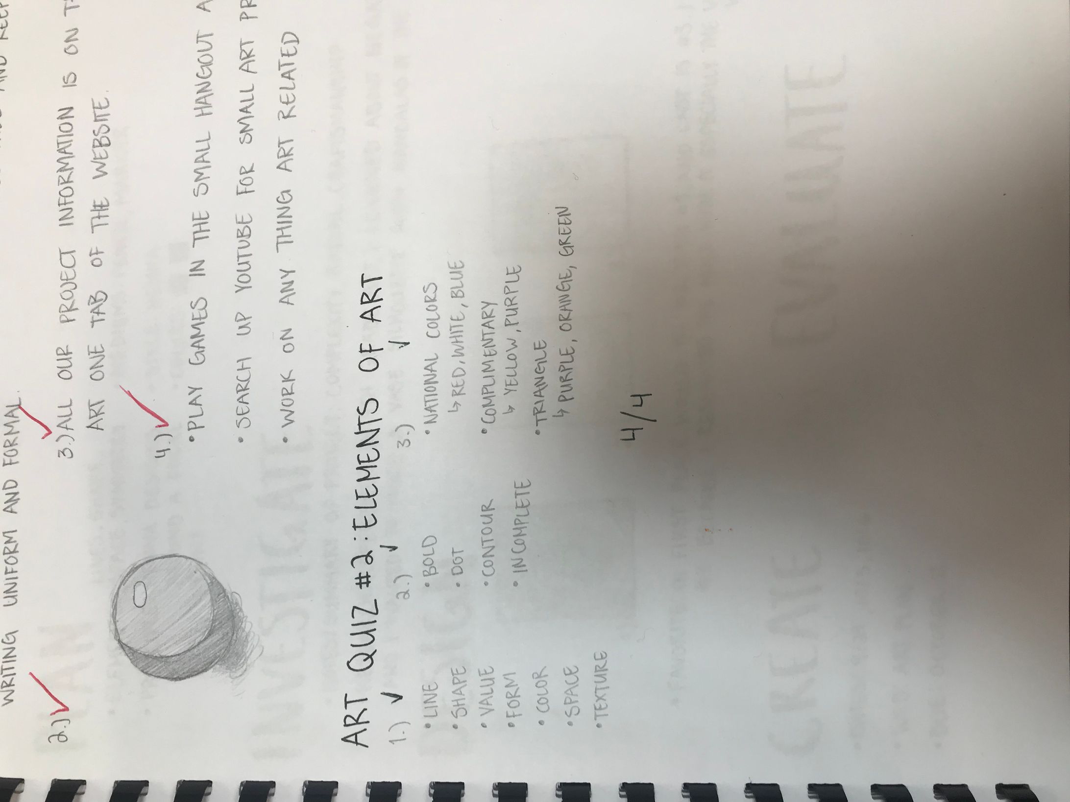 Quiz Elements of Art-1