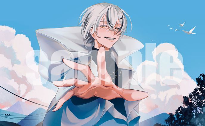 【お仕事】オリジナル楽曲用MVイラスト