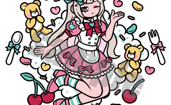 【works】さくまりる様【グッズイラスト】