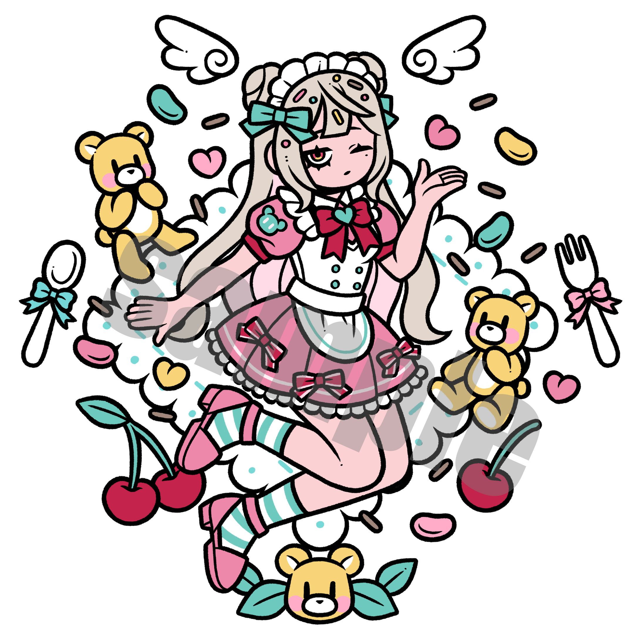 【works】さくまりる様【グッズイラスト】-1