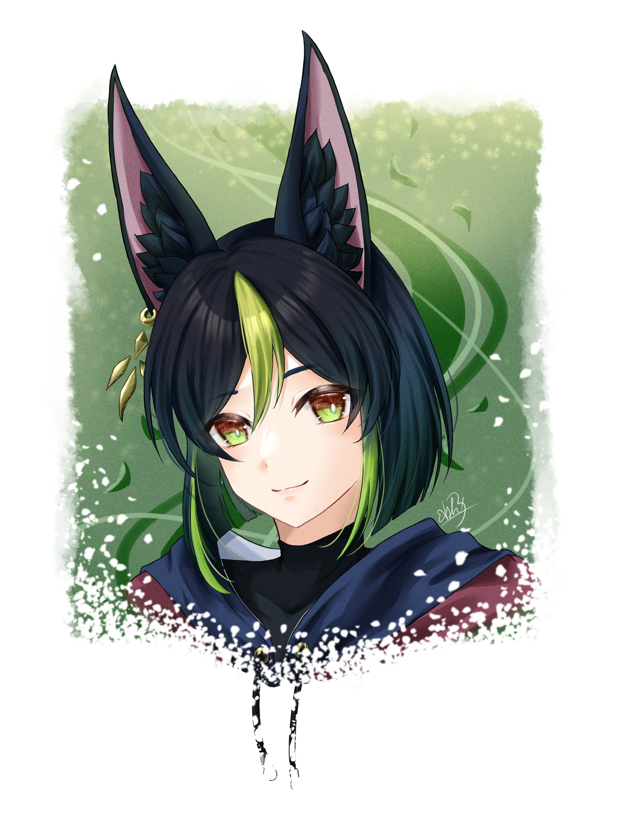 原神ファンアート(ティナリ)-1