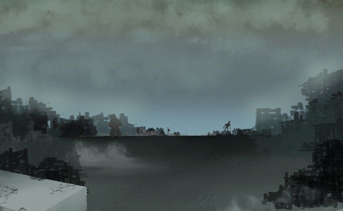 ゲーム世界観　背景イラスト