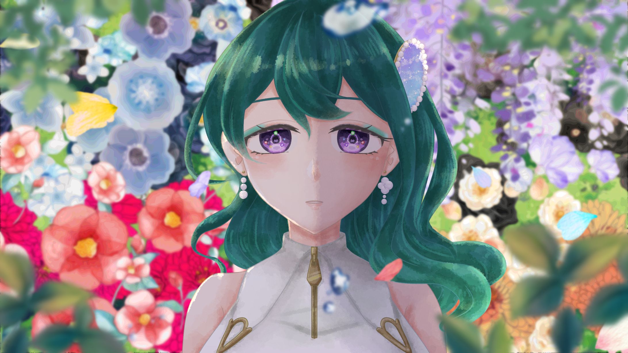 私は、私達は 歌ってみた動画用イラスト-1