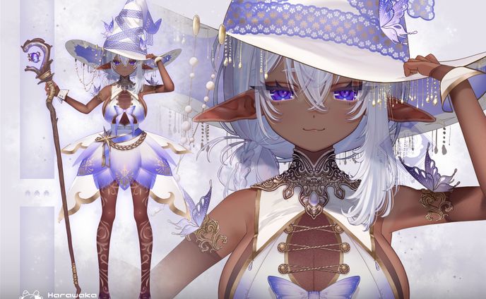 Coloso講座用モデルイラスト