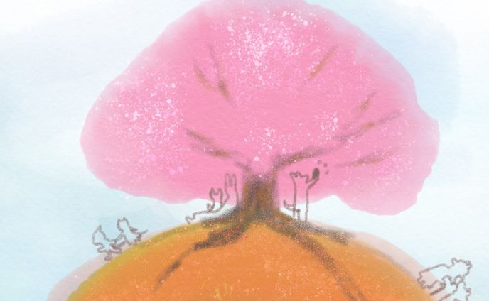 桜とお出かけ　ヘッダー