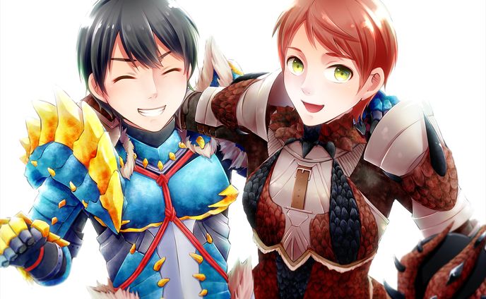 モンハン ジンオウガ＆リオレウス装備(微ニジガク成分)