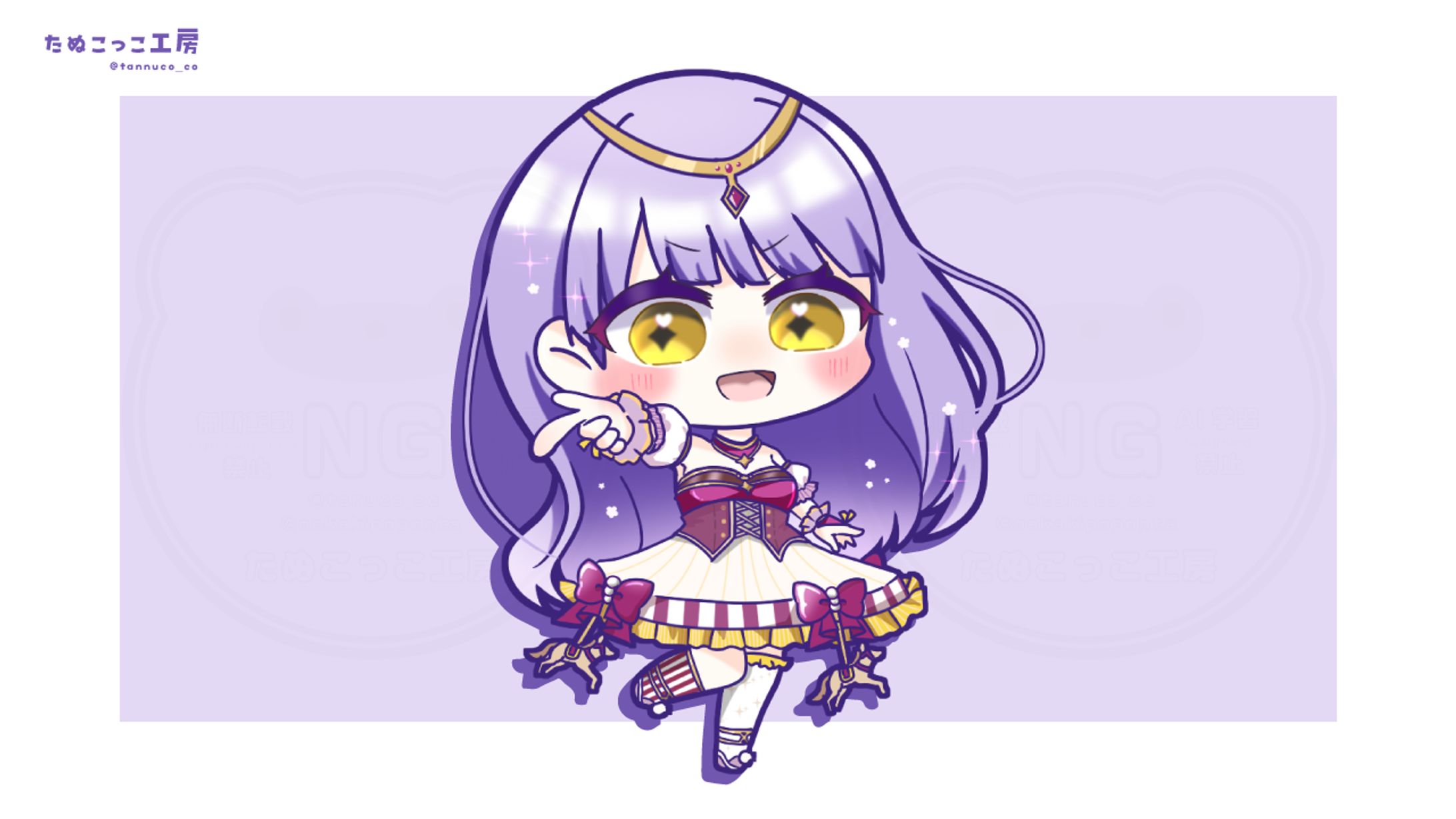 【SDイラスト】Vライバー様-1