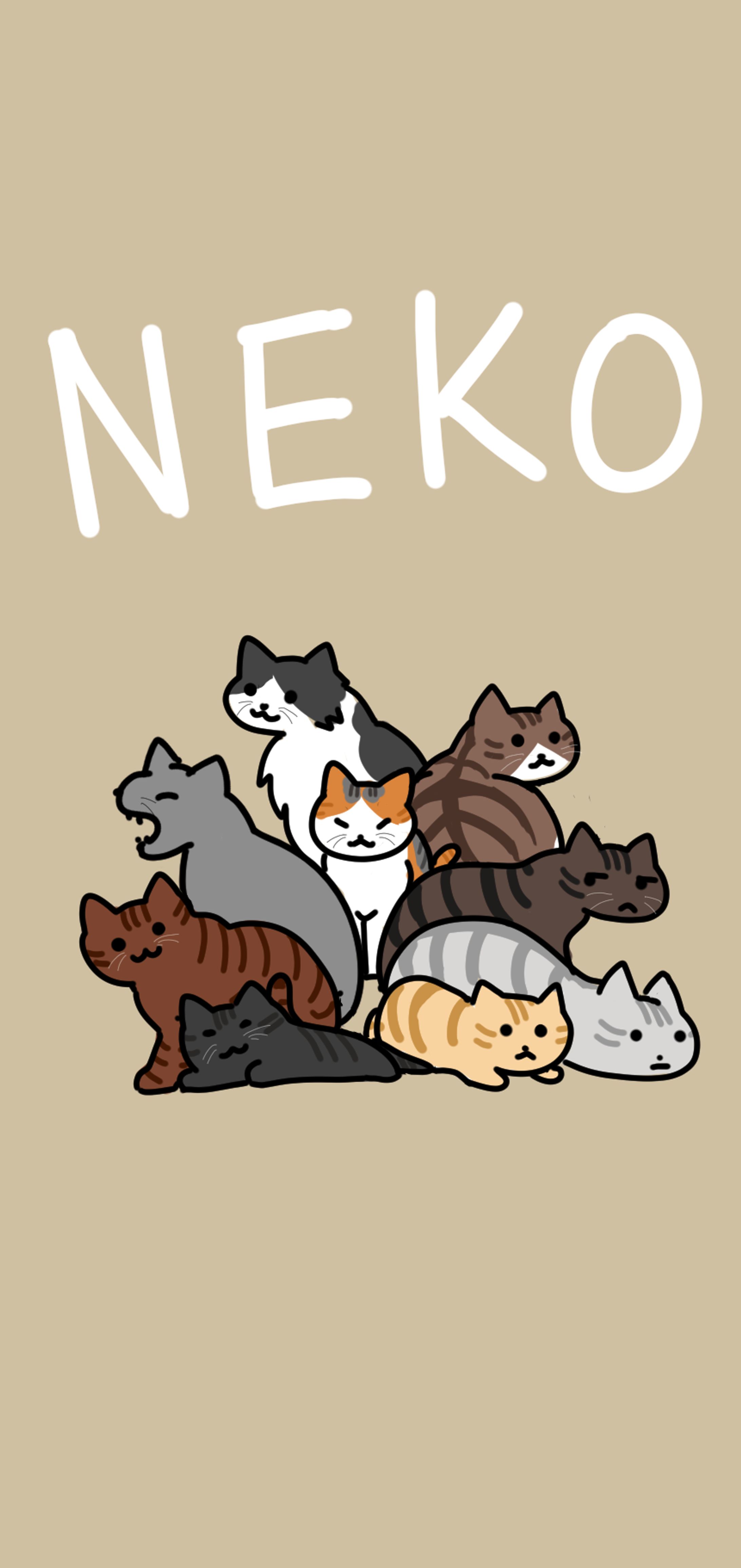 飼ってる猫の絵-1