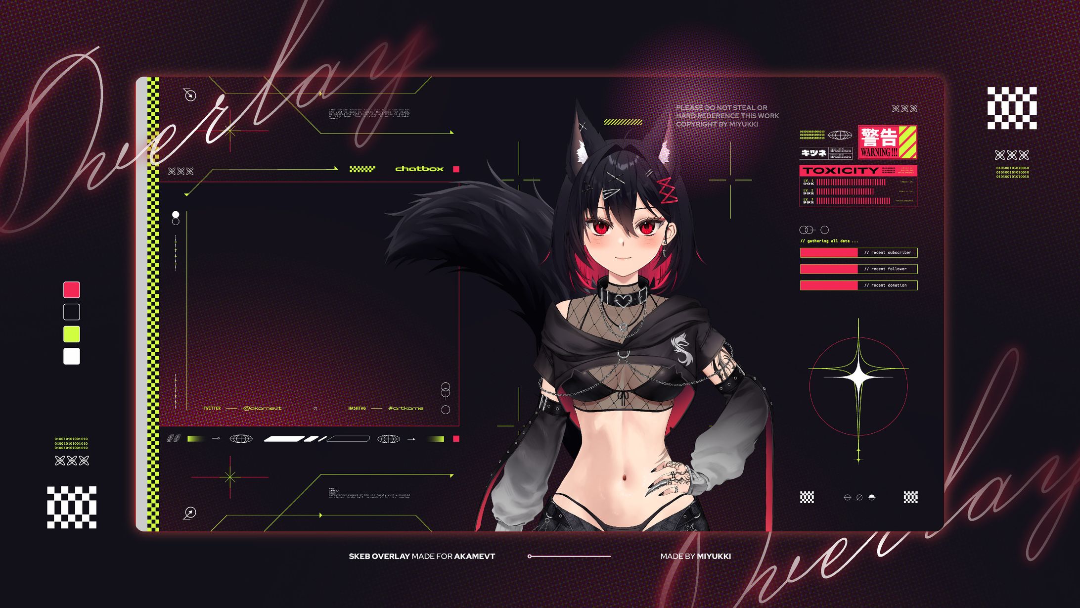 Akame - Skeb Overlay -1