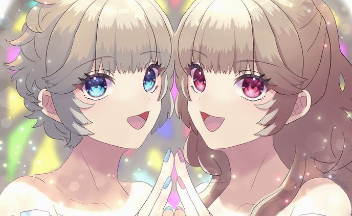 双子の少女
