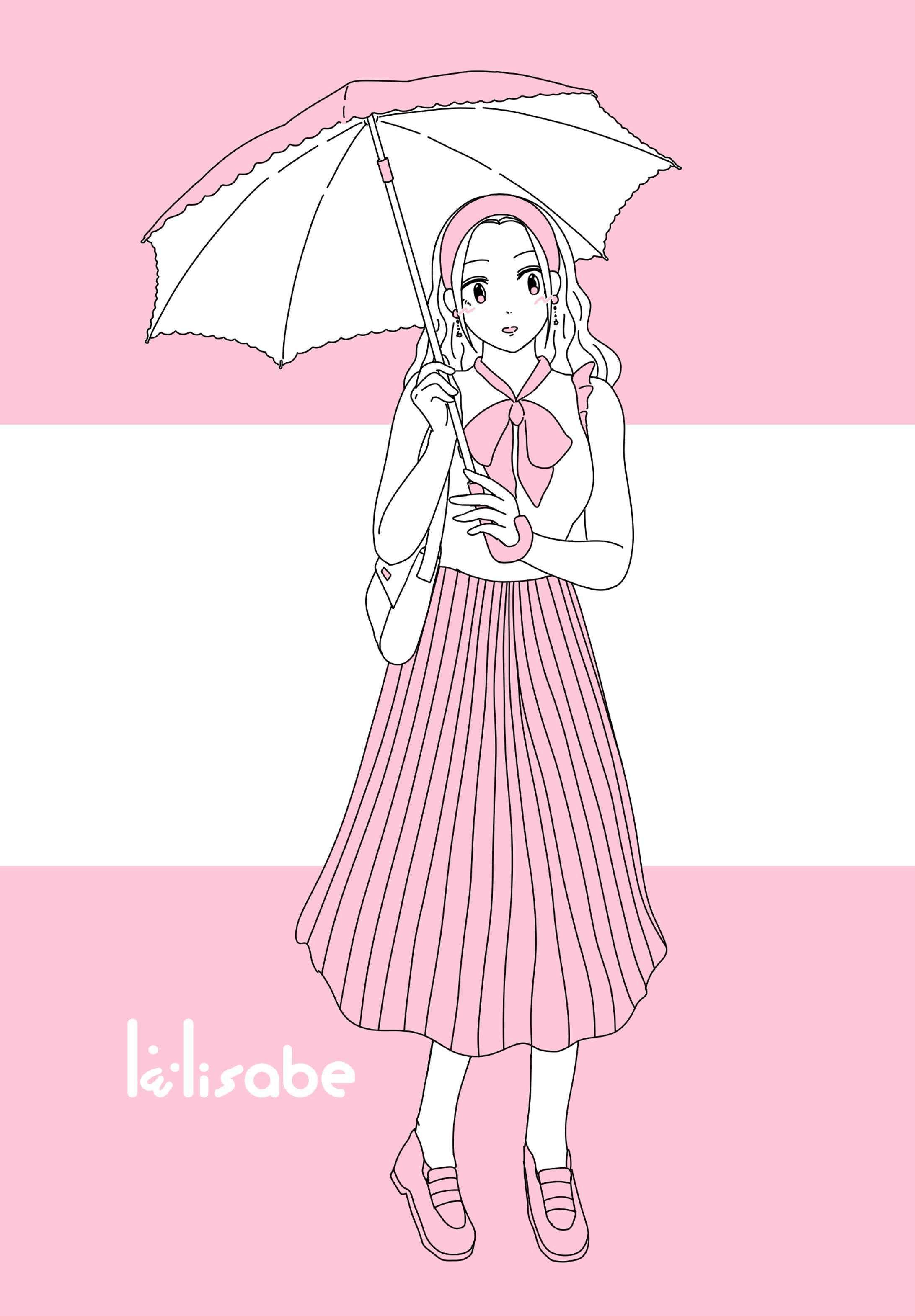 女性 イラスト-1