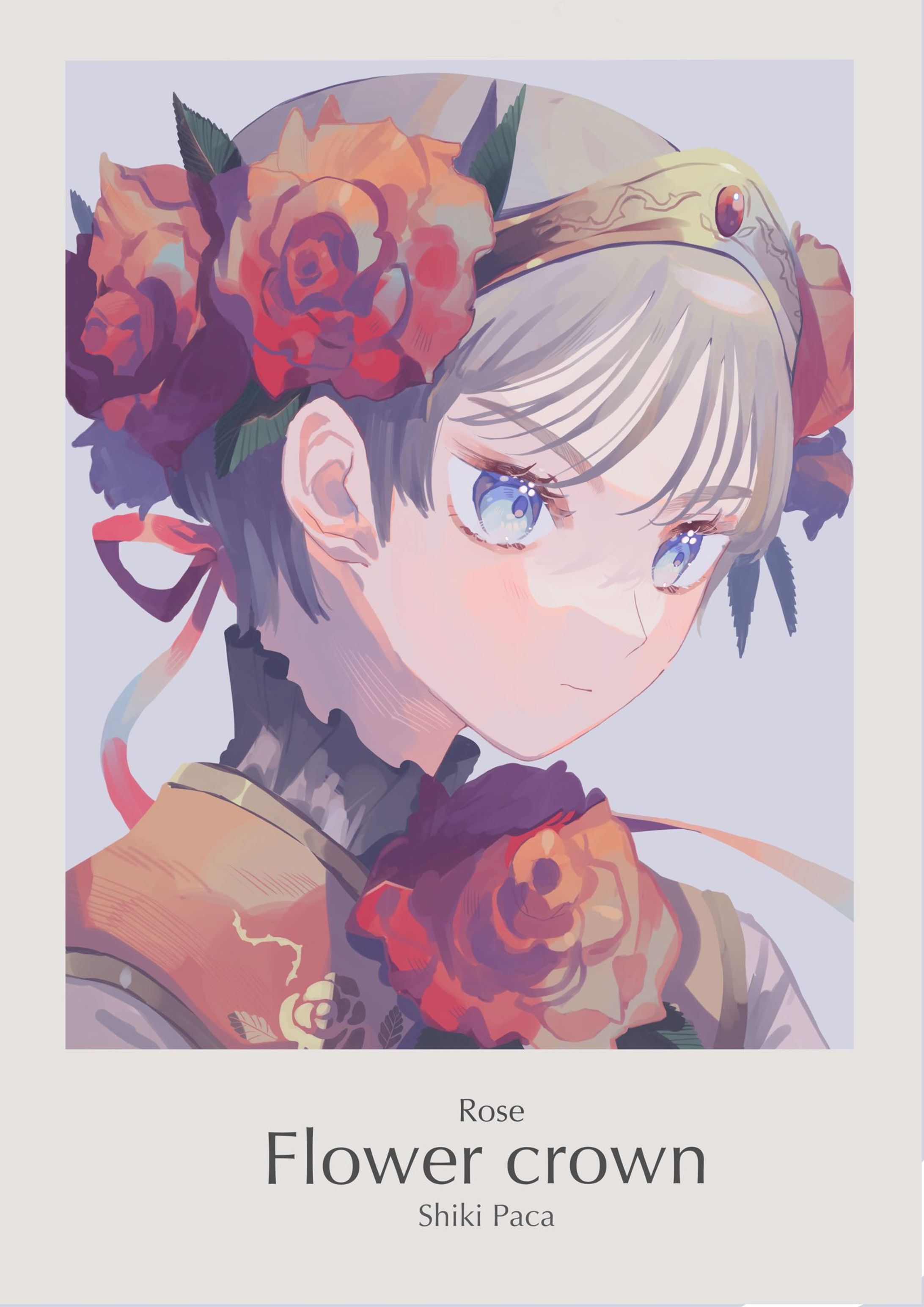 Rose flower crown -1
