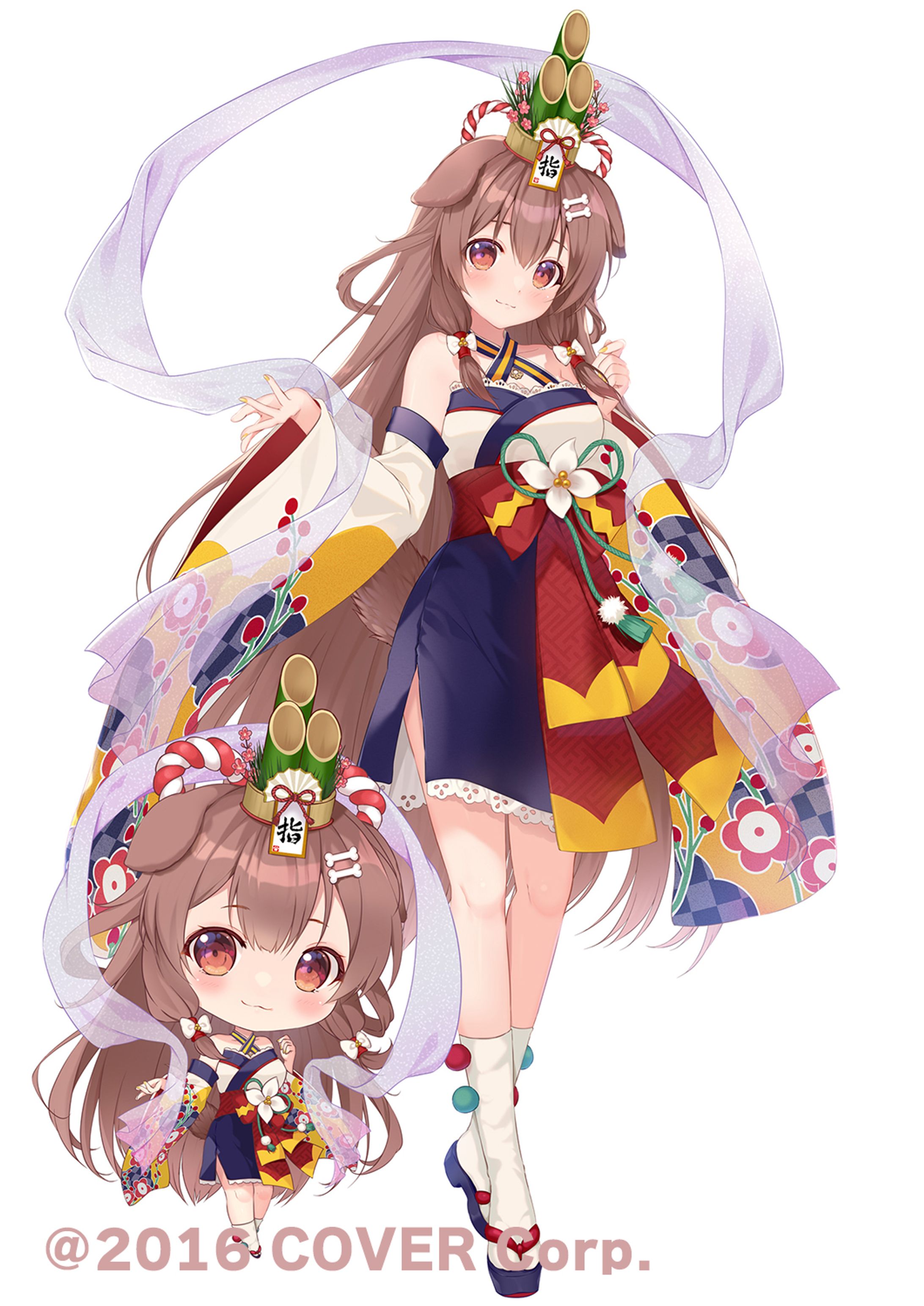 みっころね神社　ゆく年くる年（お正月／戌神ころね様）-1