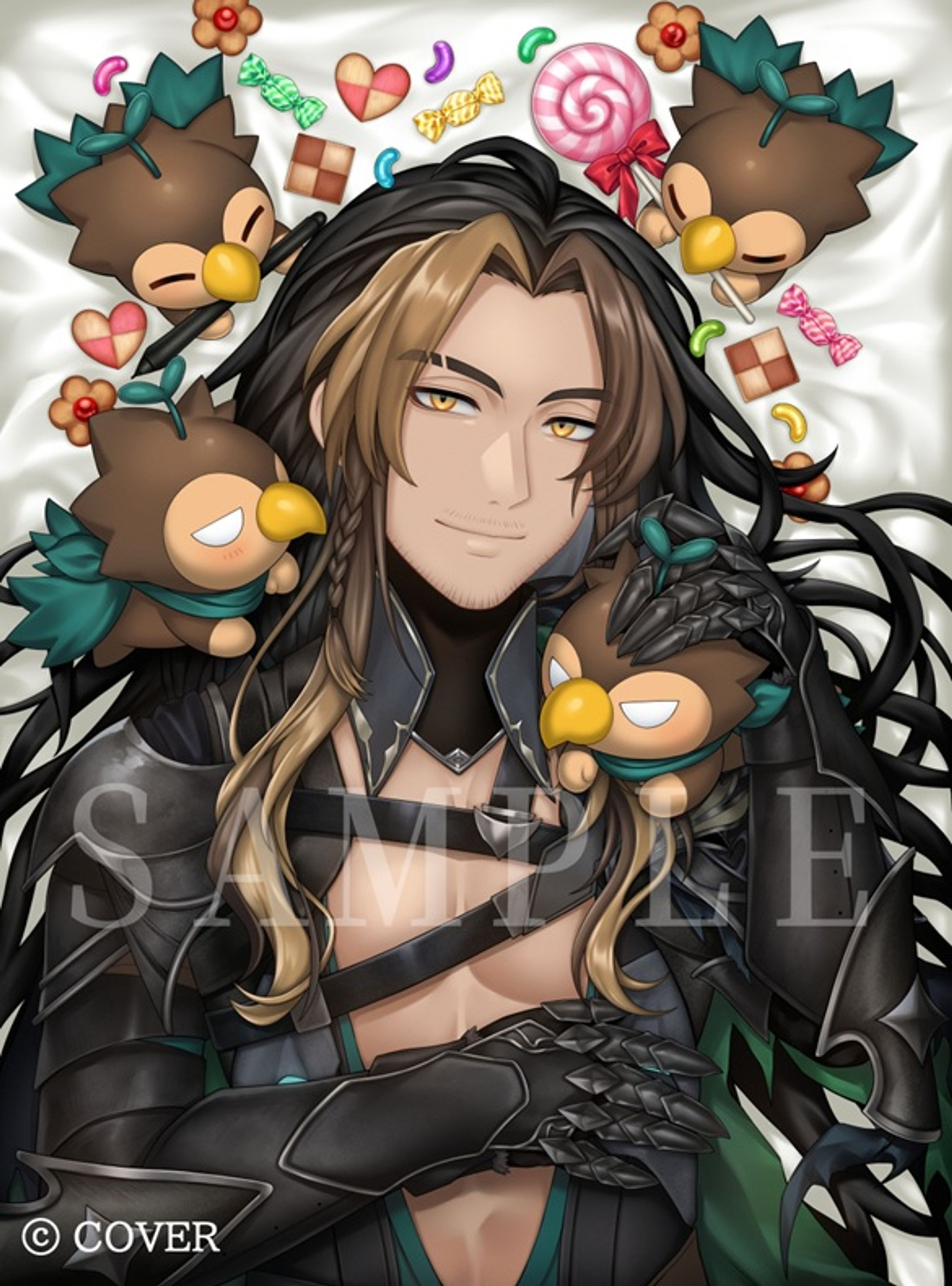 Goldbullet様｜誕生日記念グッズ用イラスト/Illustrations for birthday celebration merchandise.-1