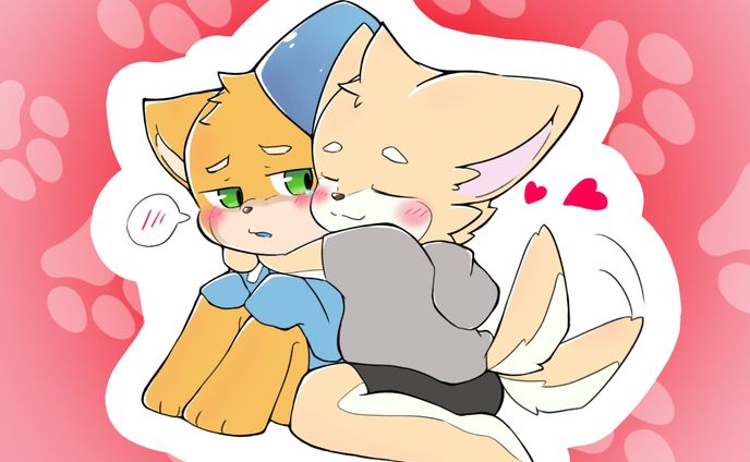 ステッカ風イラスト(参考画像)