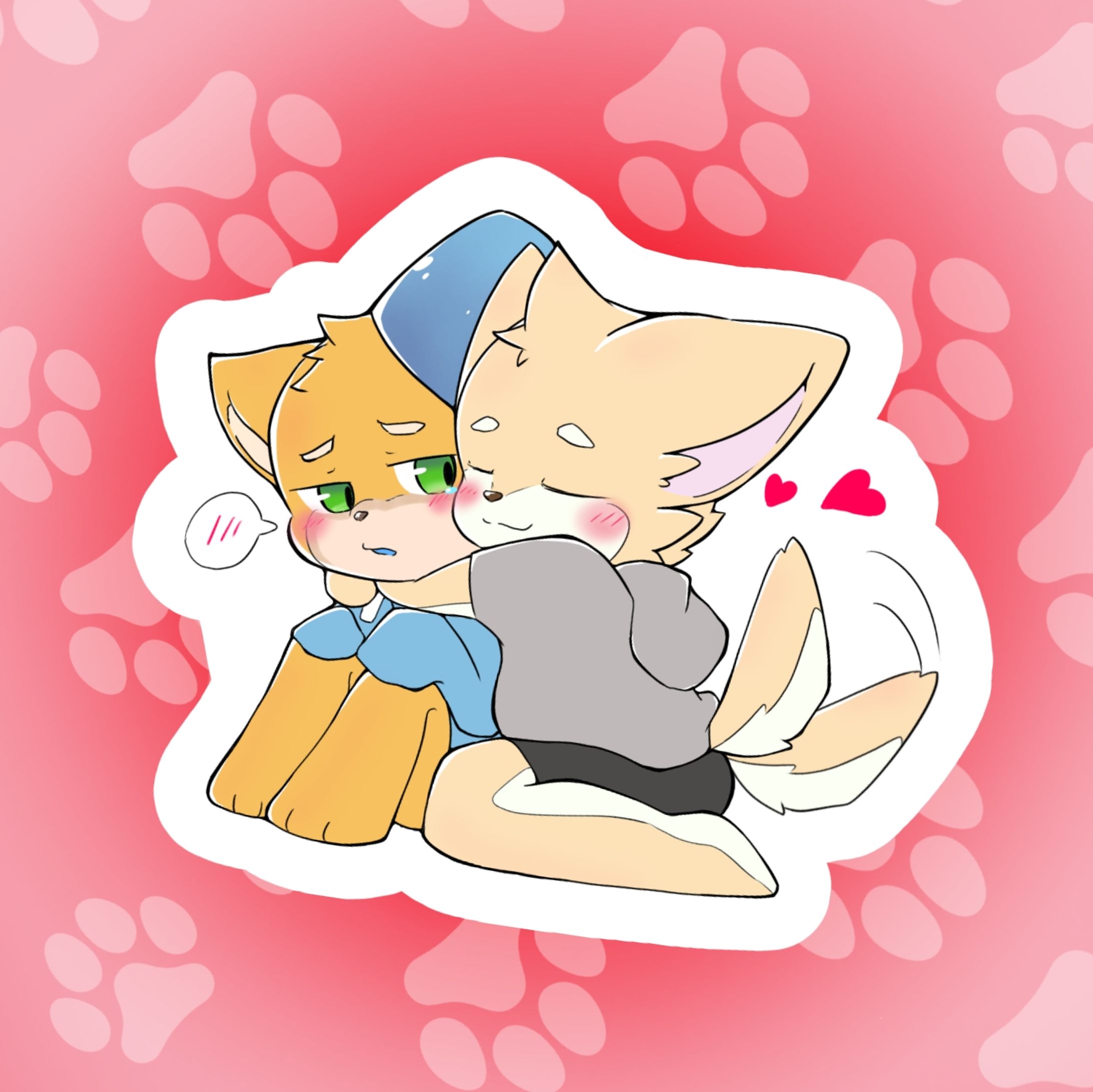ステッカ風イラスト(参考画像)-1