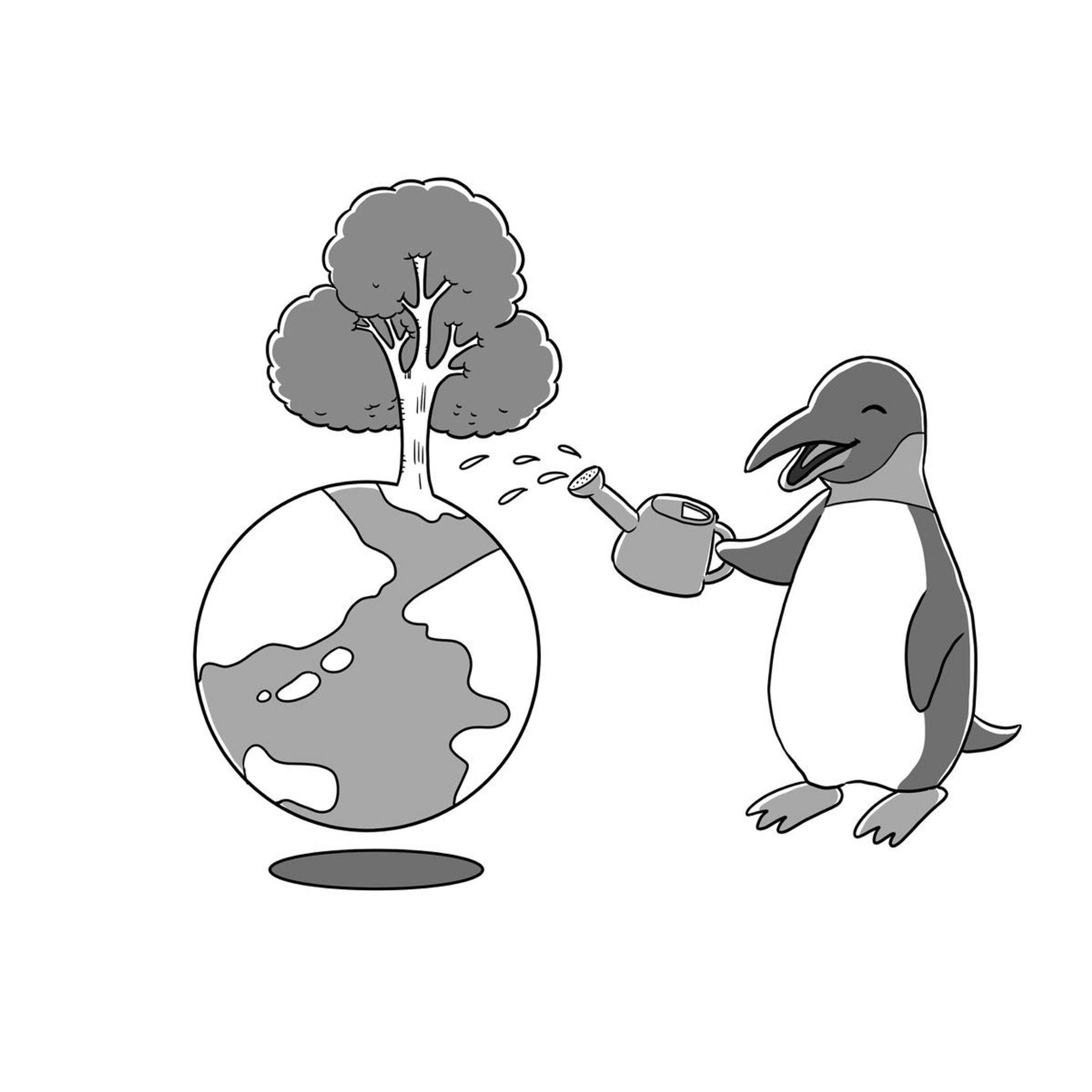 モノクロイラスト-1