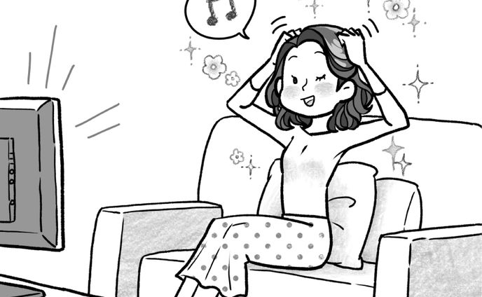 「頭ほぐし」体験談イラスト