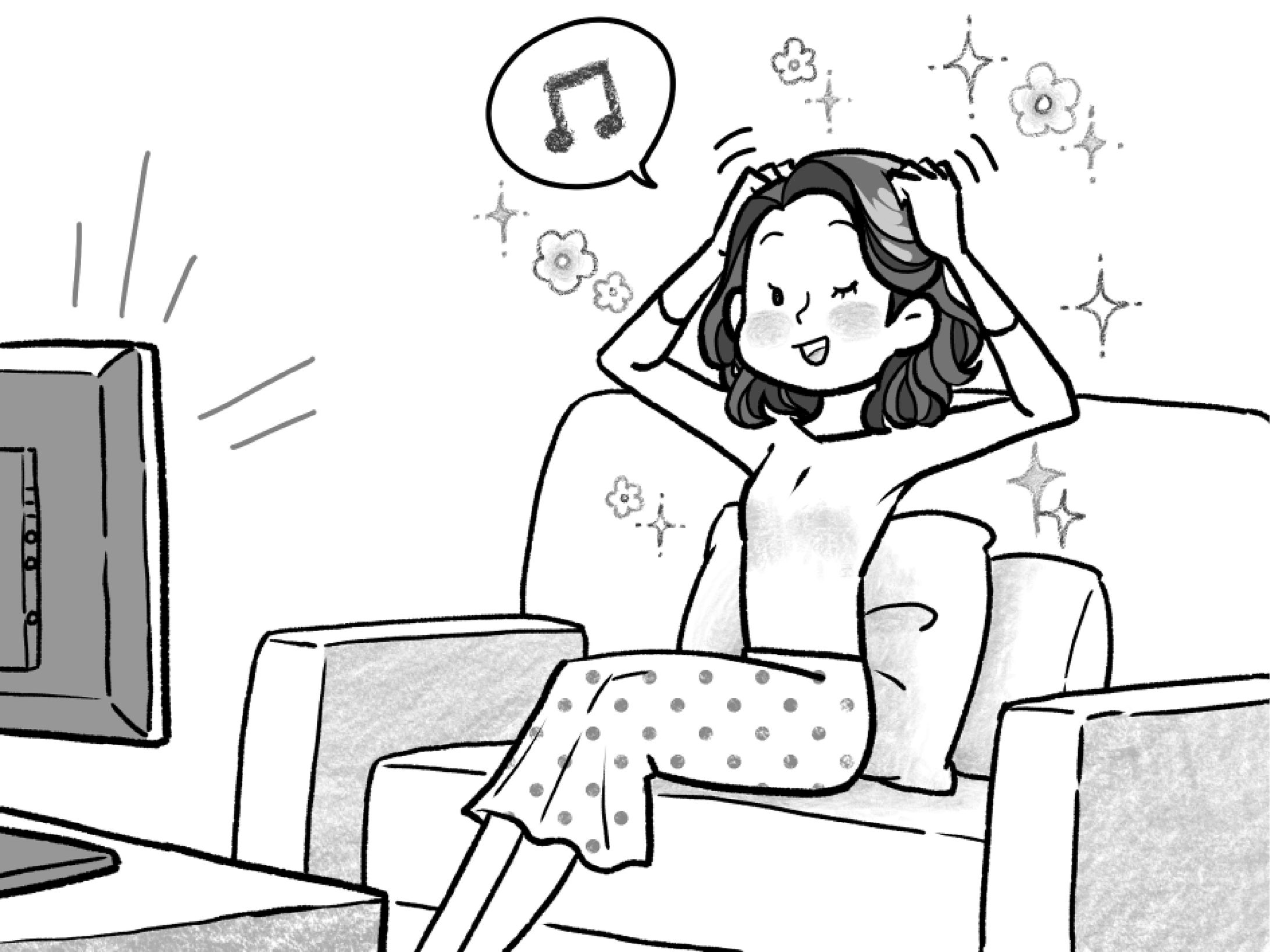 「頭ほぐし」体験談イラスト-1