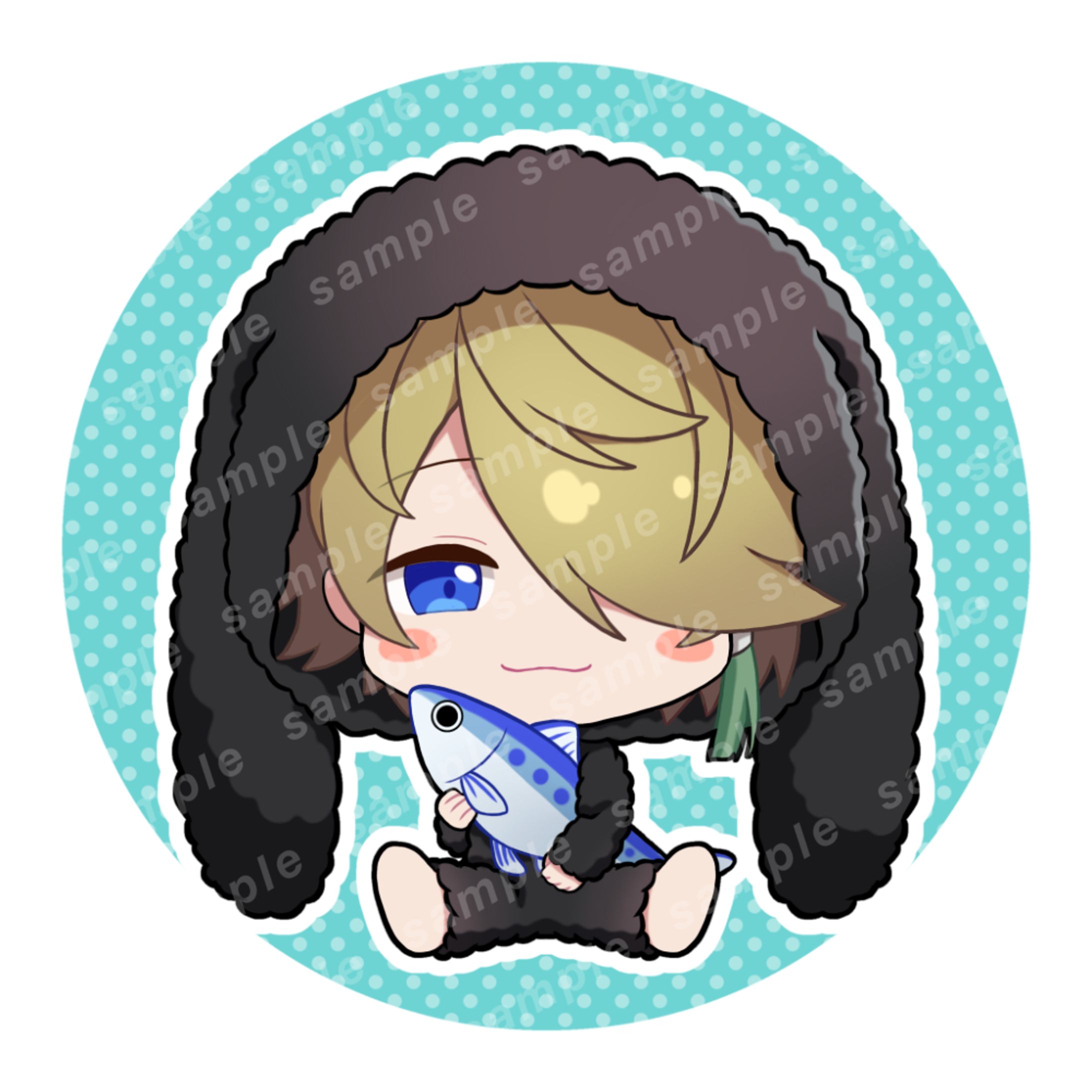 うさぎの着ぐるみを着たちびキャライラスト-1