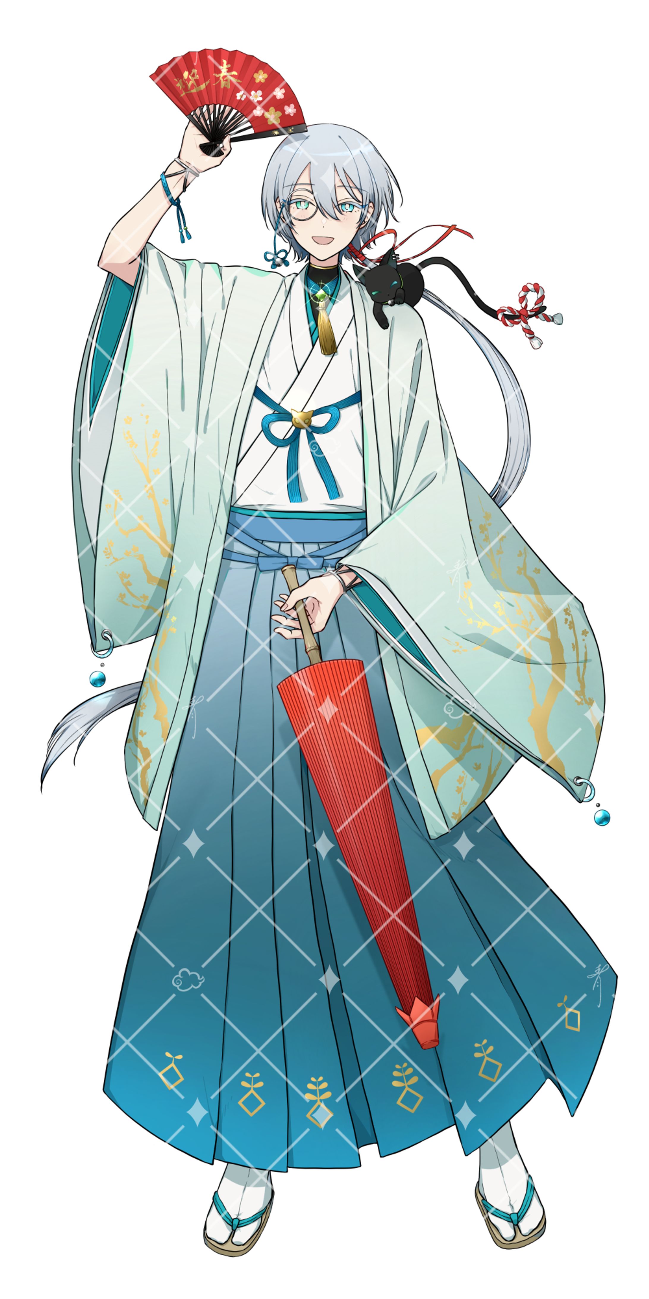 【仕事絵】IRIAM用全身立ち絵-1